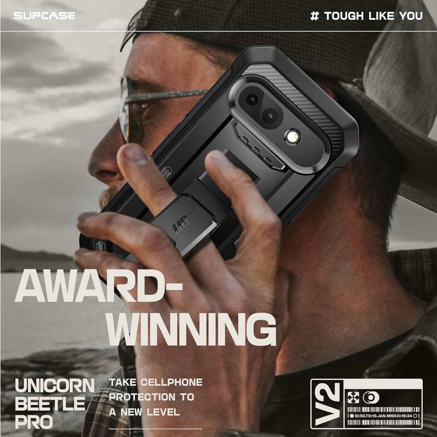 Unicorn Beetle Pro Case Google Pixel 9a schwarz