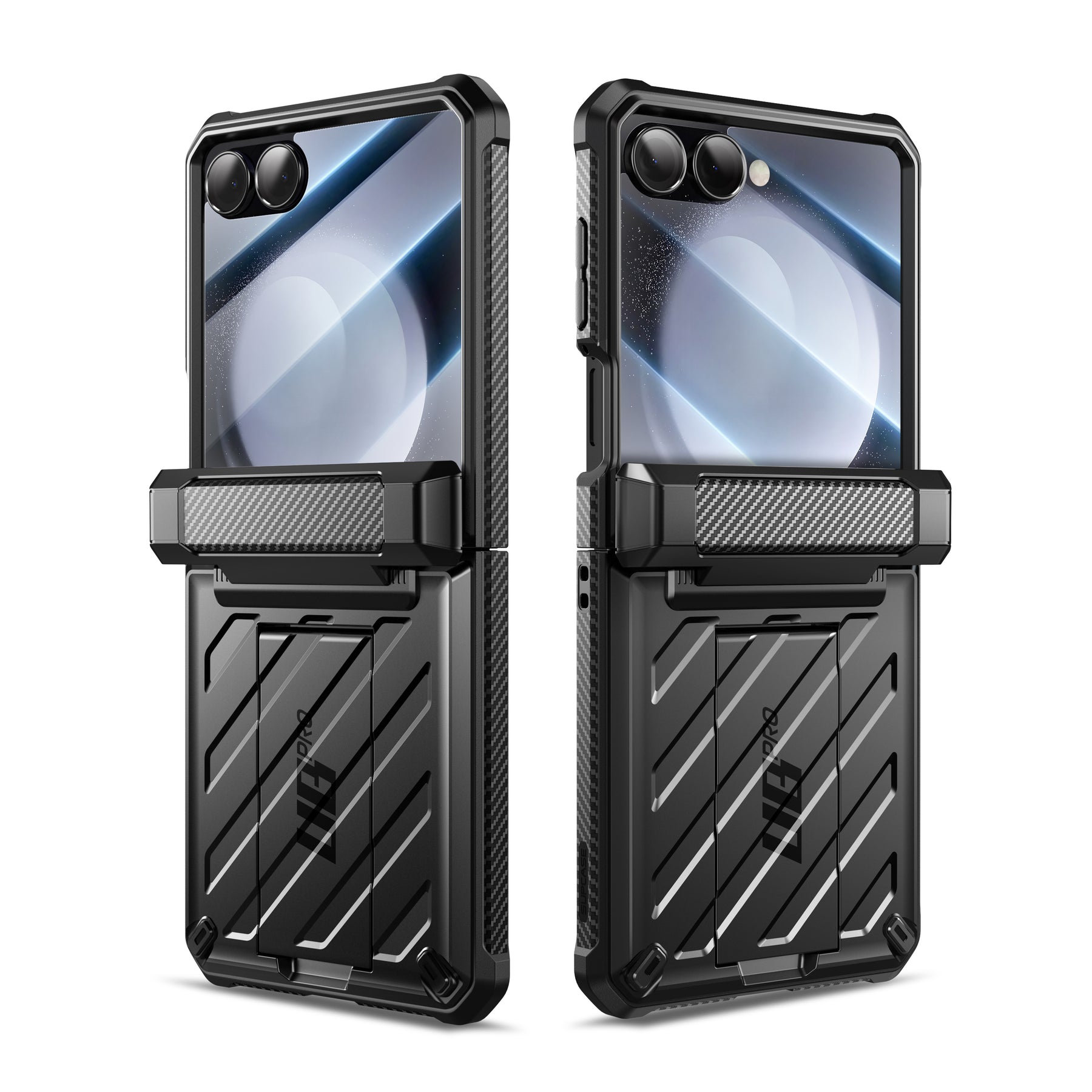Unicorn Beetle Pro Case Samsung Galaxy Z Flip 7 Schwarz