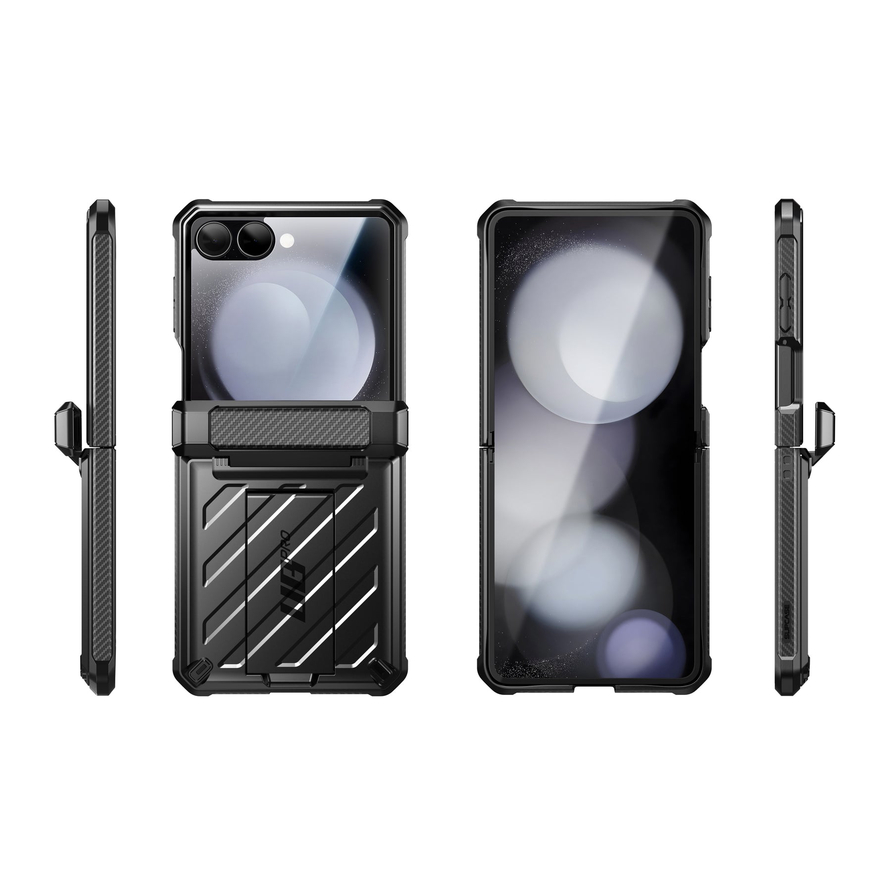 Unicorn Beetle Pro Case Samsung Galaxy Z Flip 7 Schwarz