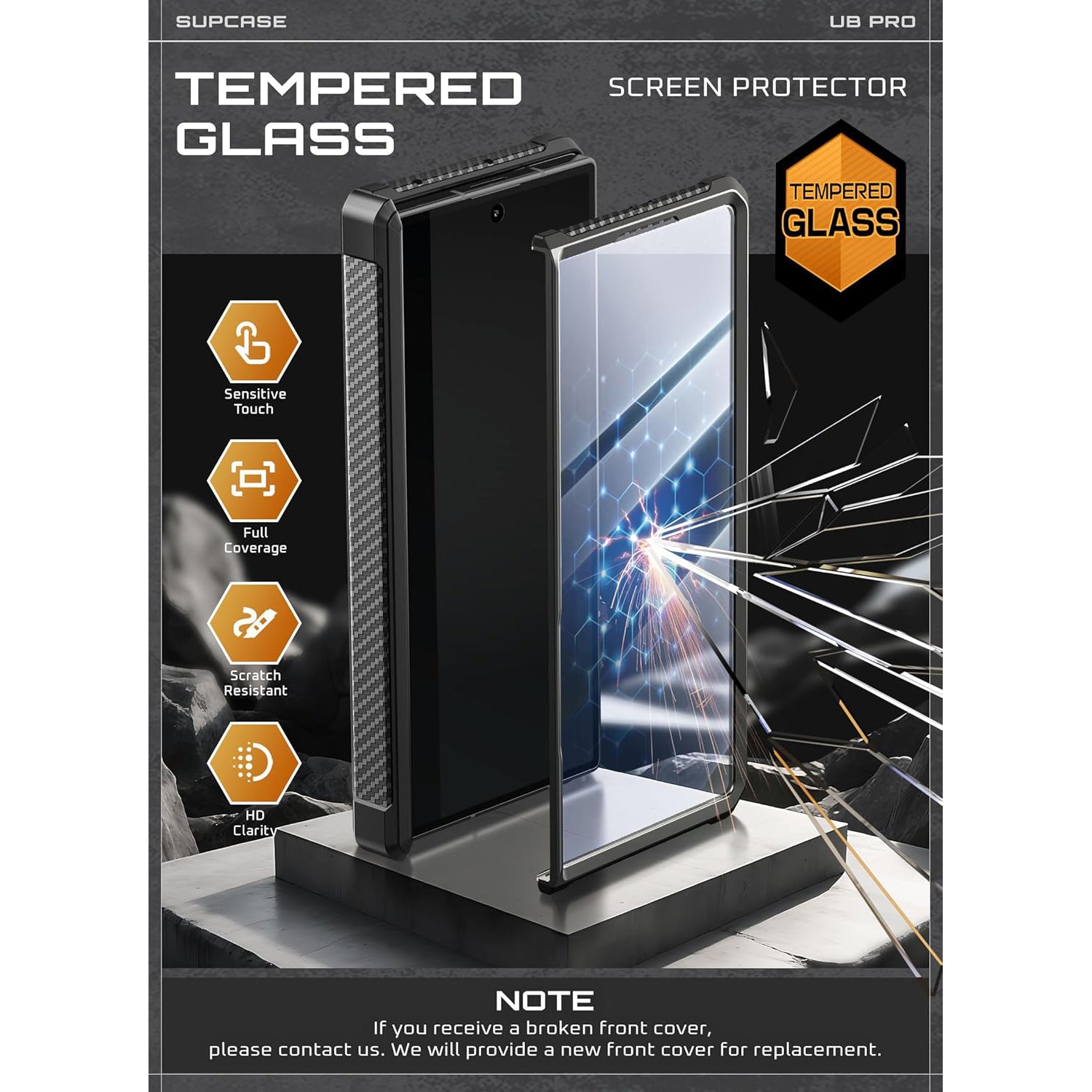 Unicorn Beetle Pro Case Samsung Galaxy Z Fold 7 Schwarz