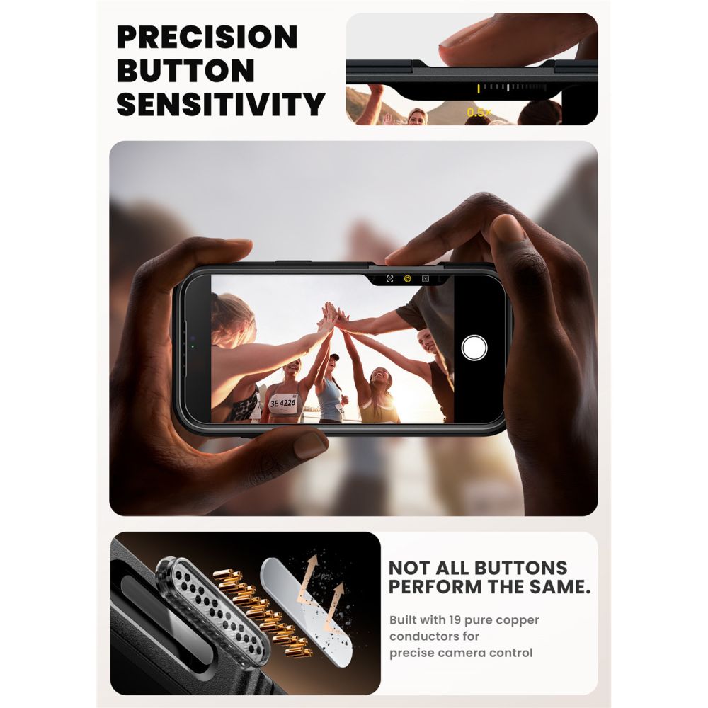Ares Flip MagSafe Hülle iPhone 17 Pro schwarz