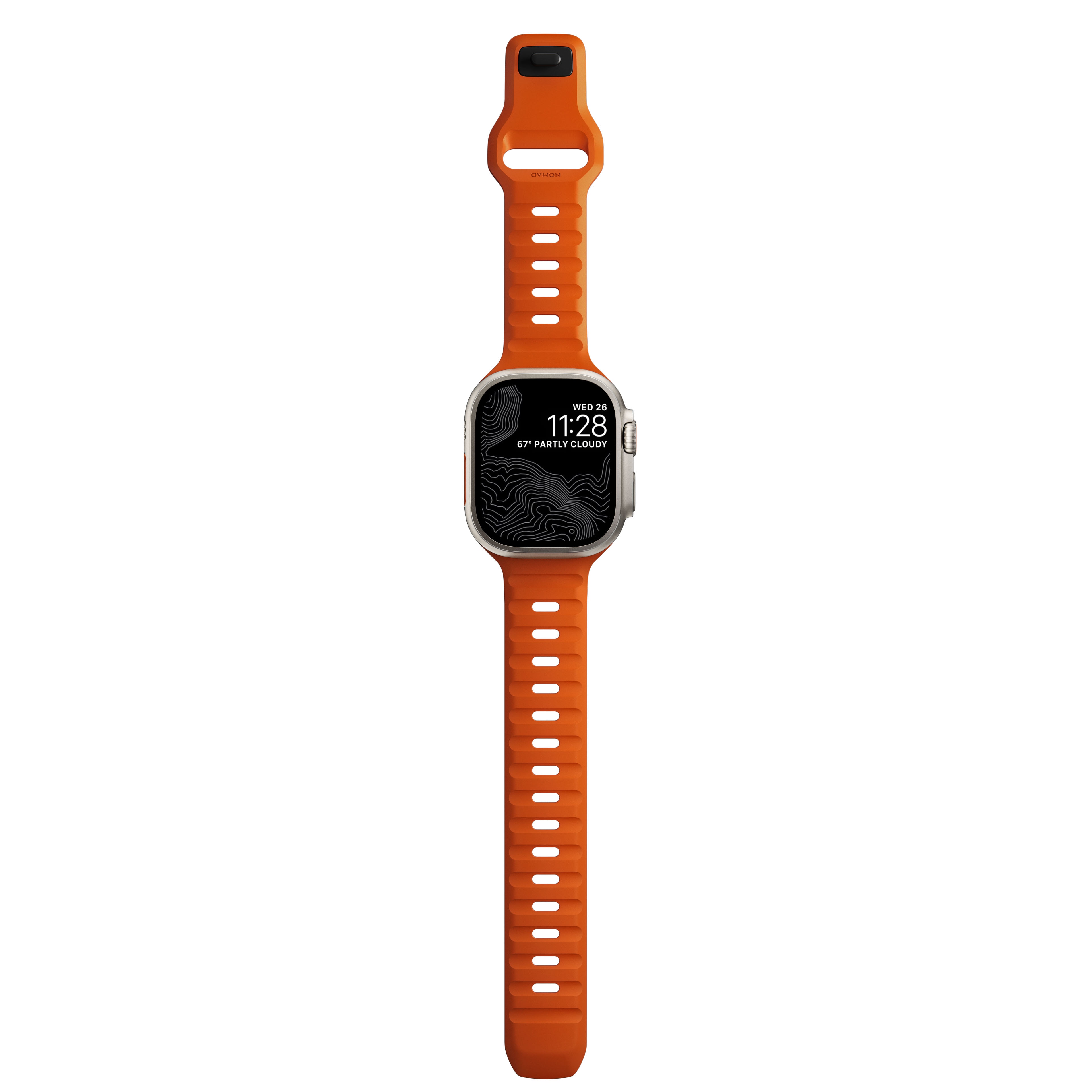 Apple Watch Ultra 49mm Sport Band Ultra Orange