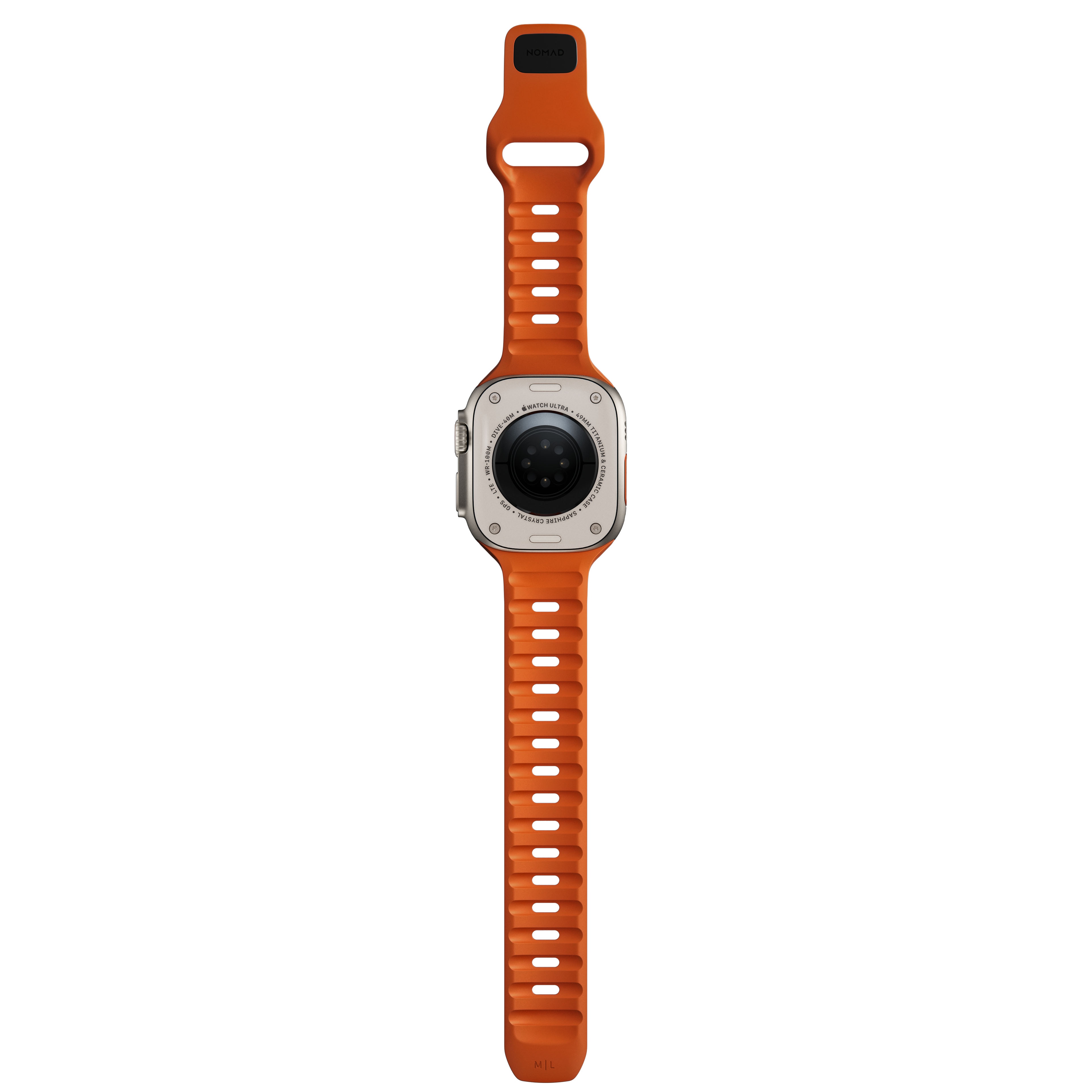 Apple Watch Ultra 49mm Sport Band Ultra Orange