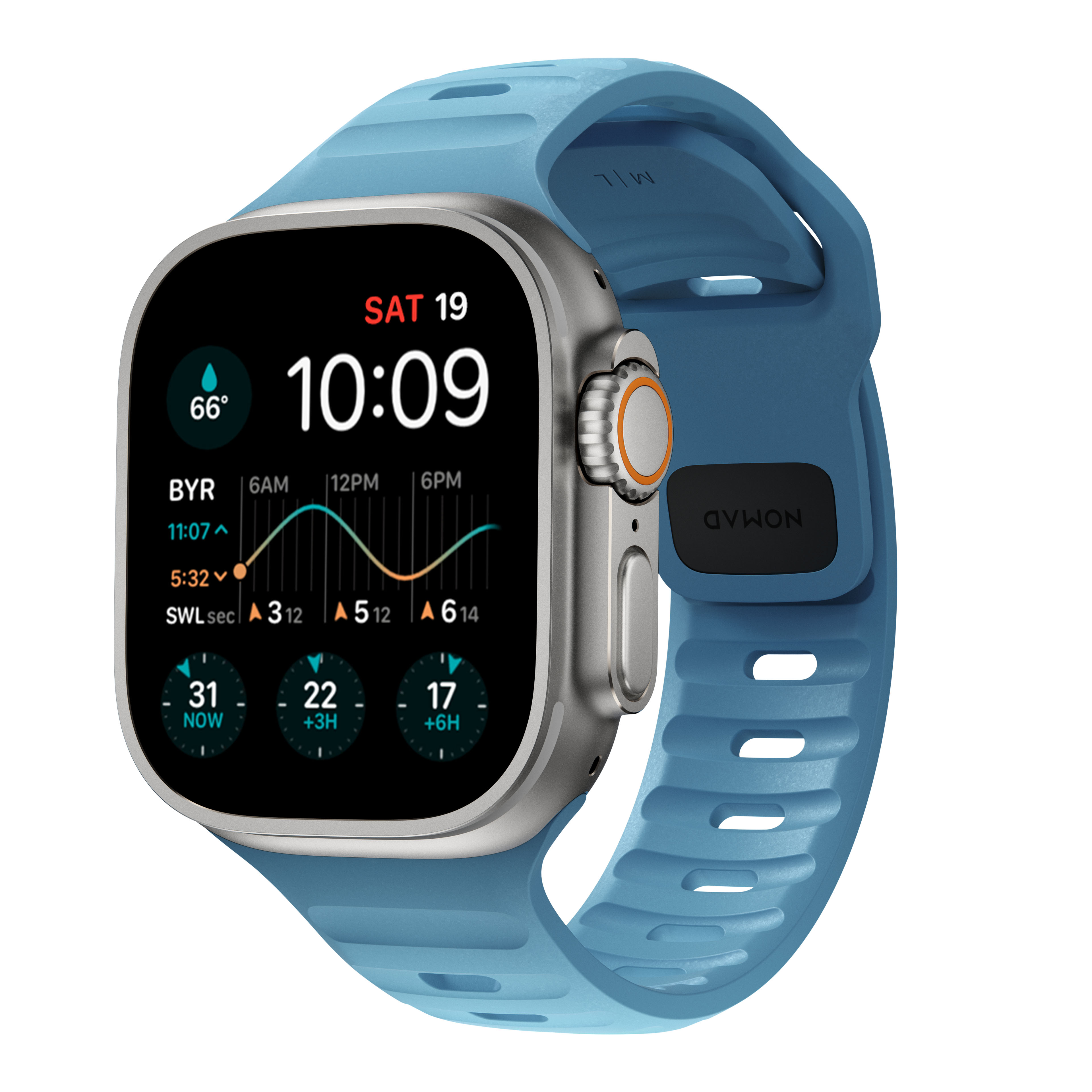 Apple Watch Ultra 49mm Sport Band Electric Blue