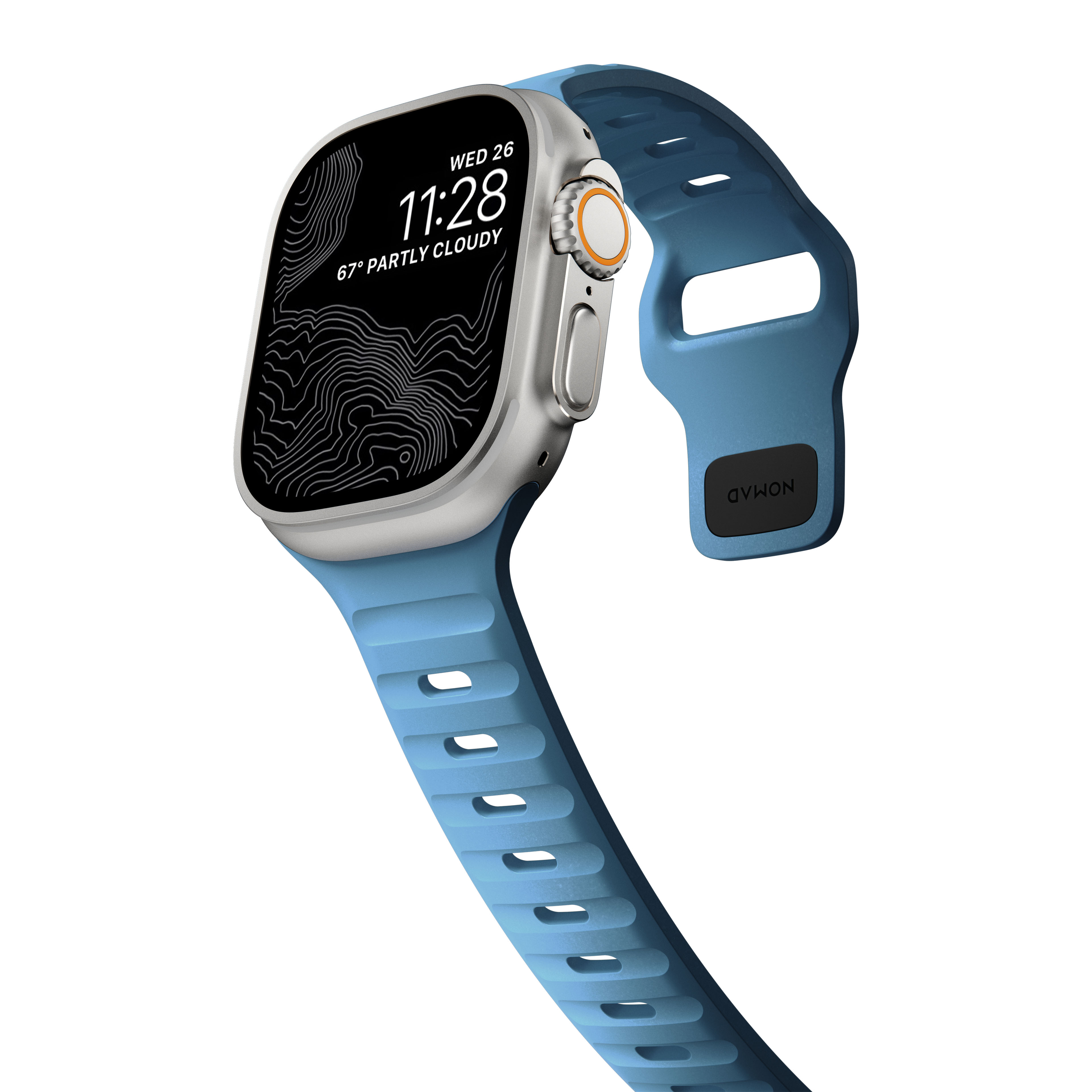 Apple Watch Ultra 2 49mm Sport Band Electric Blue