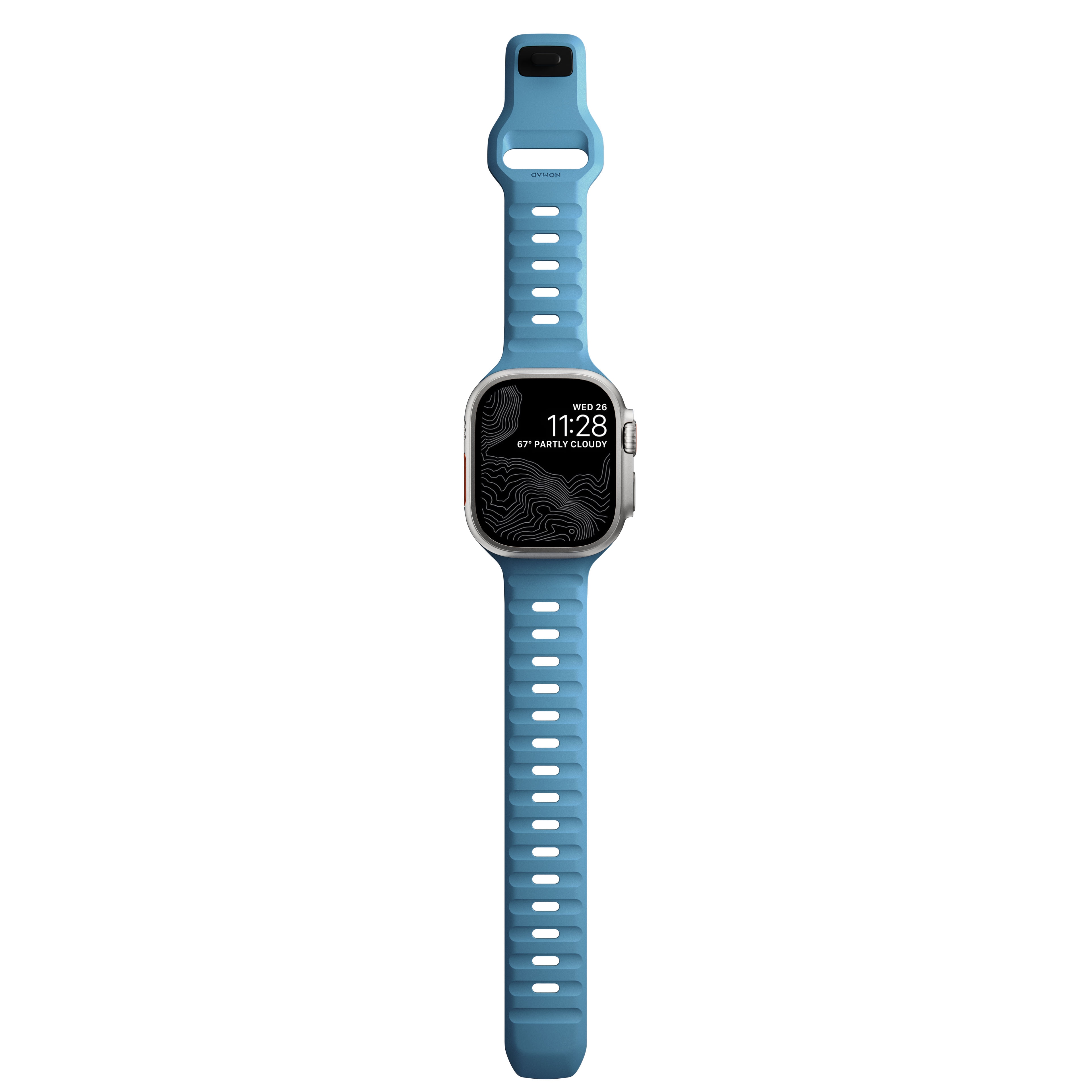 Apple Watch 45mm Series 8 Sport Band Electric Blue
