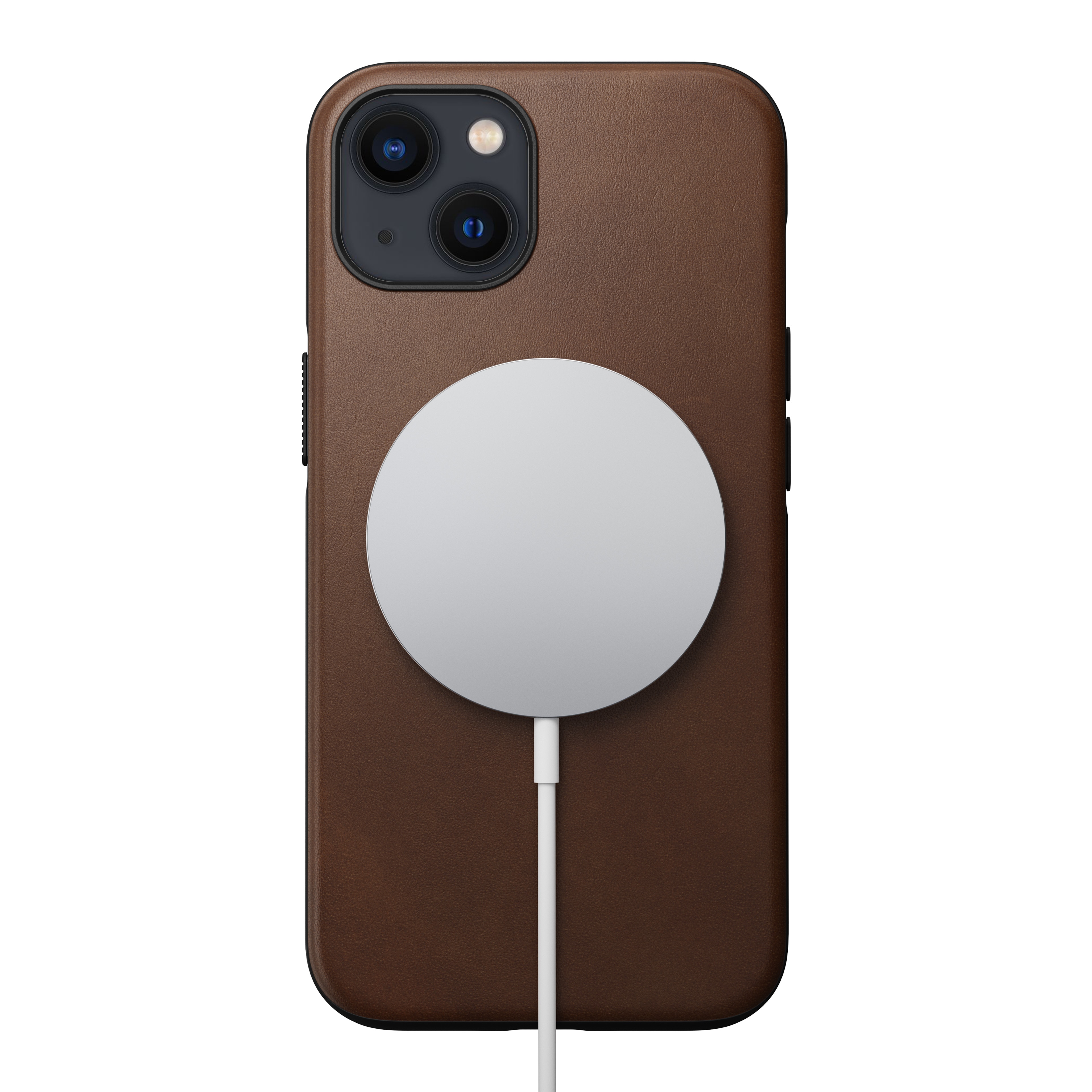 iPhone 13 Modern Case Horween Leather MagSafe Rustic Brown