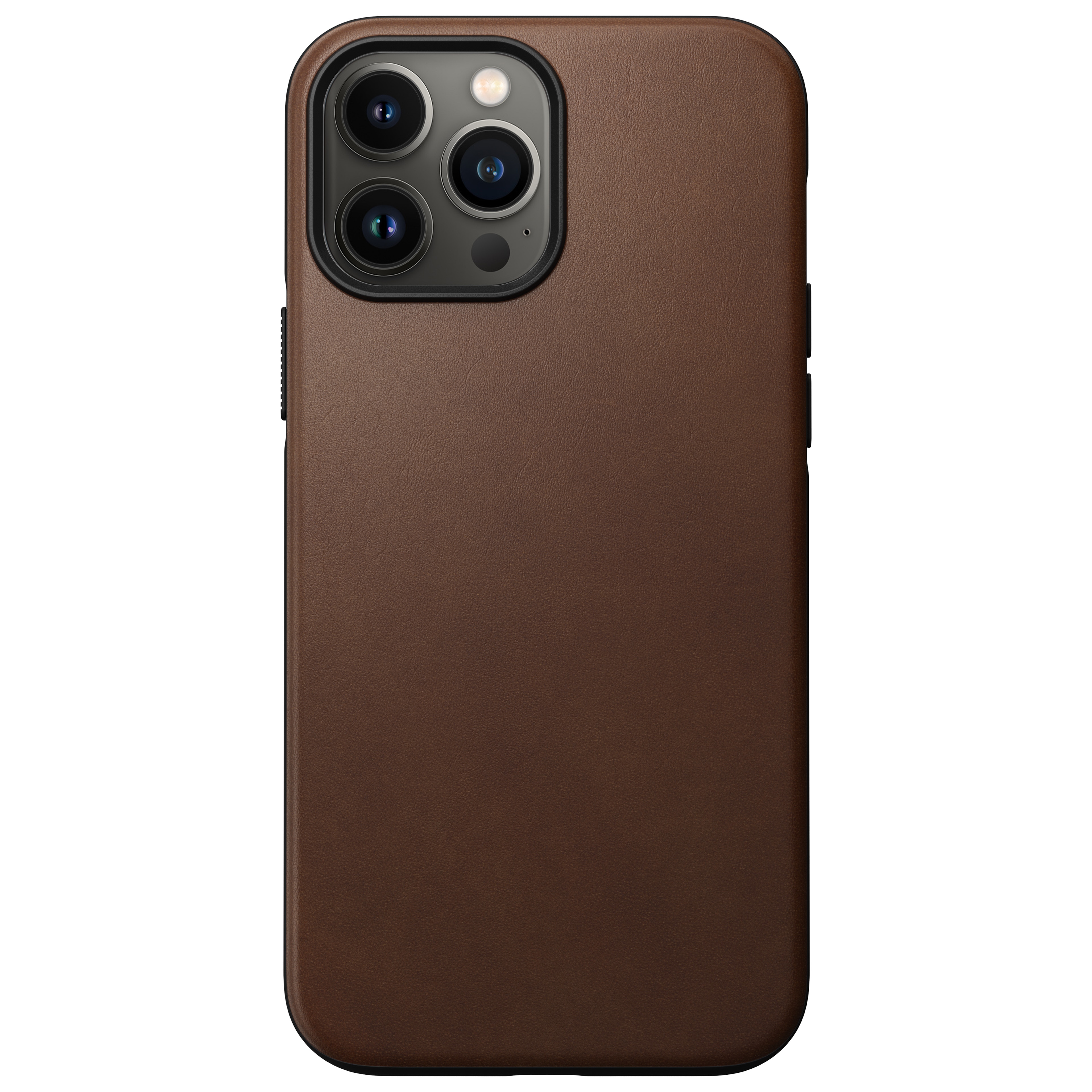 iPhone 13 Pro Max Modern Case Horween Leather Rustic Brown