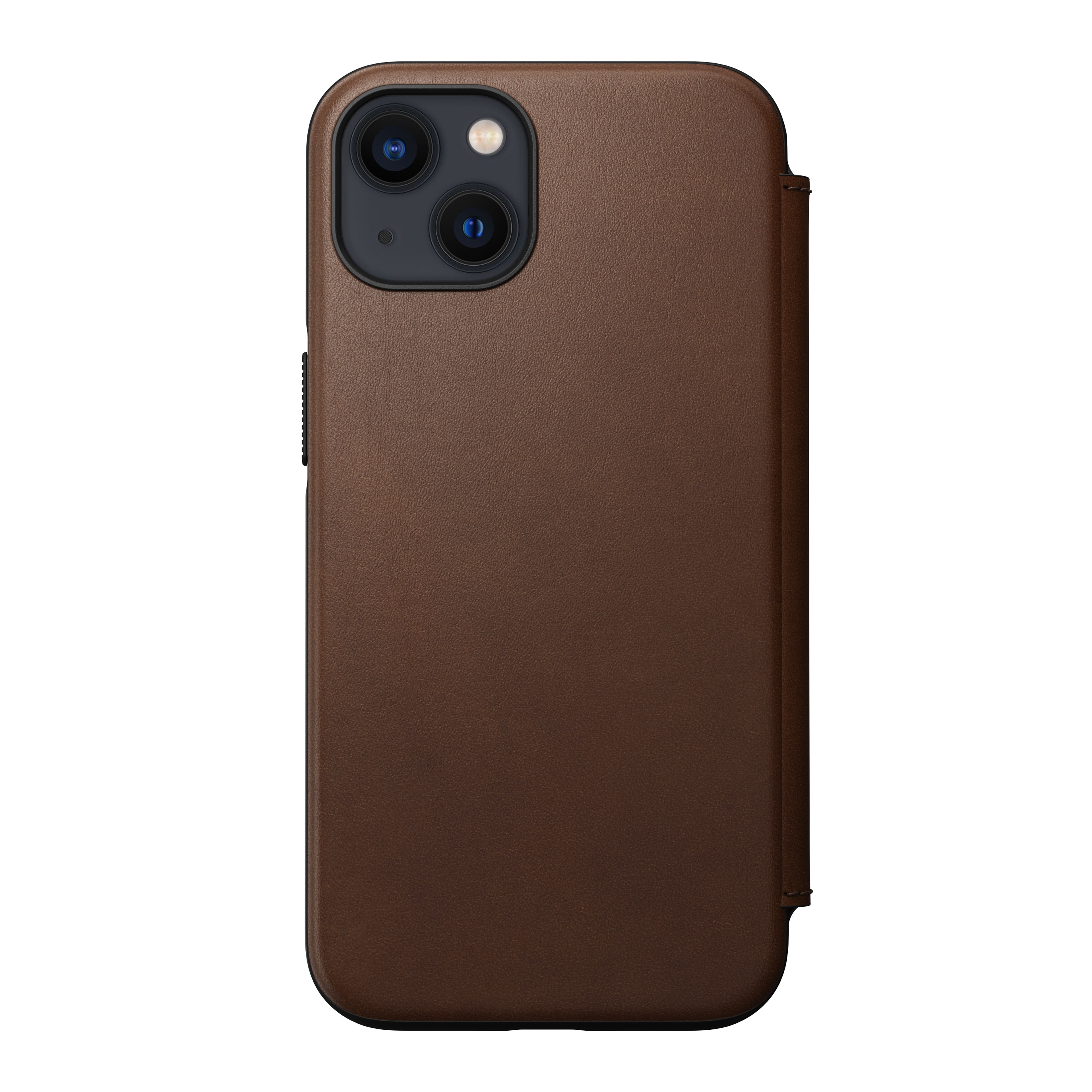 iPhone 13 Modern Horween Leather Folio MagSafe Rustic Brown