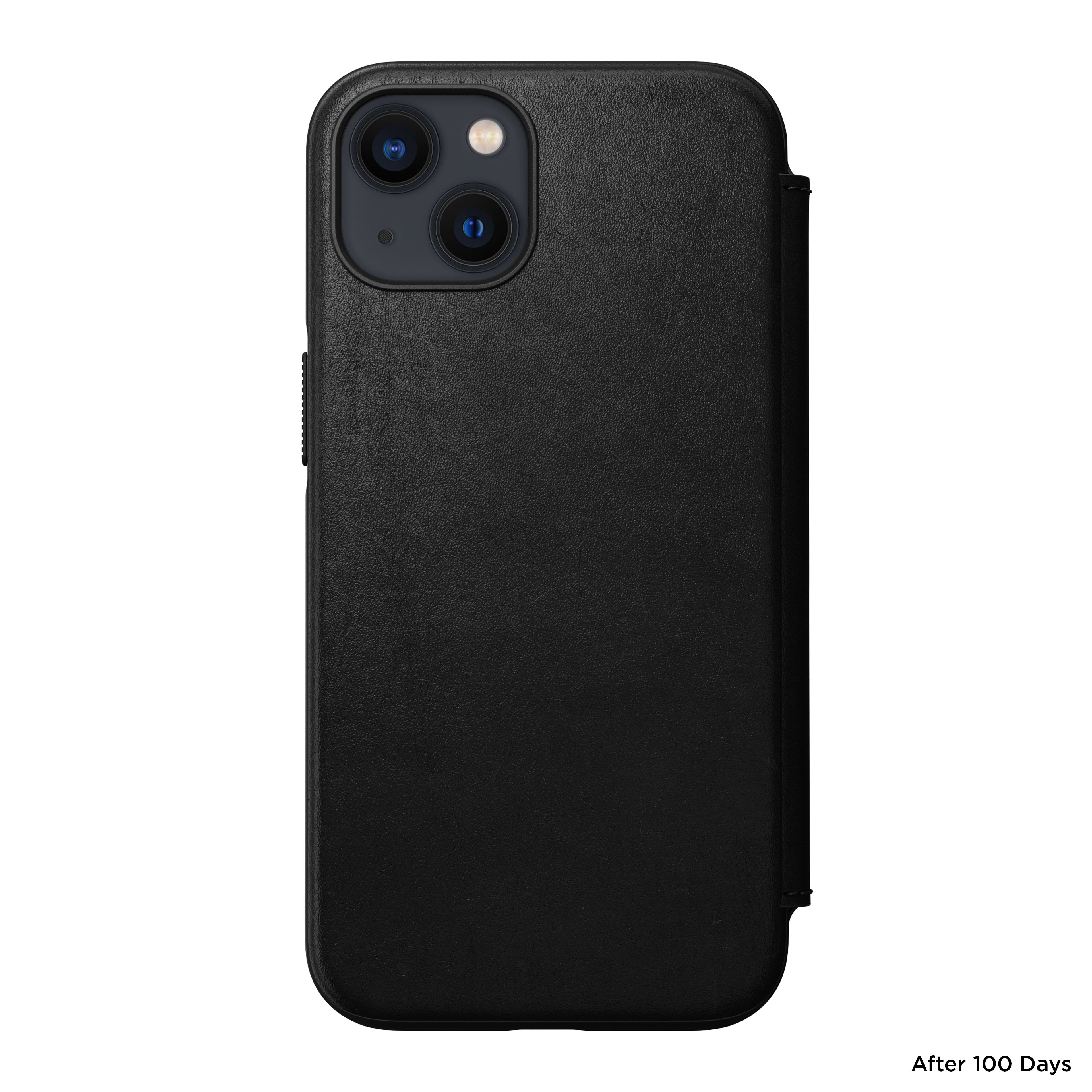 iPhone 13 Modern Horween Leather Folio Black