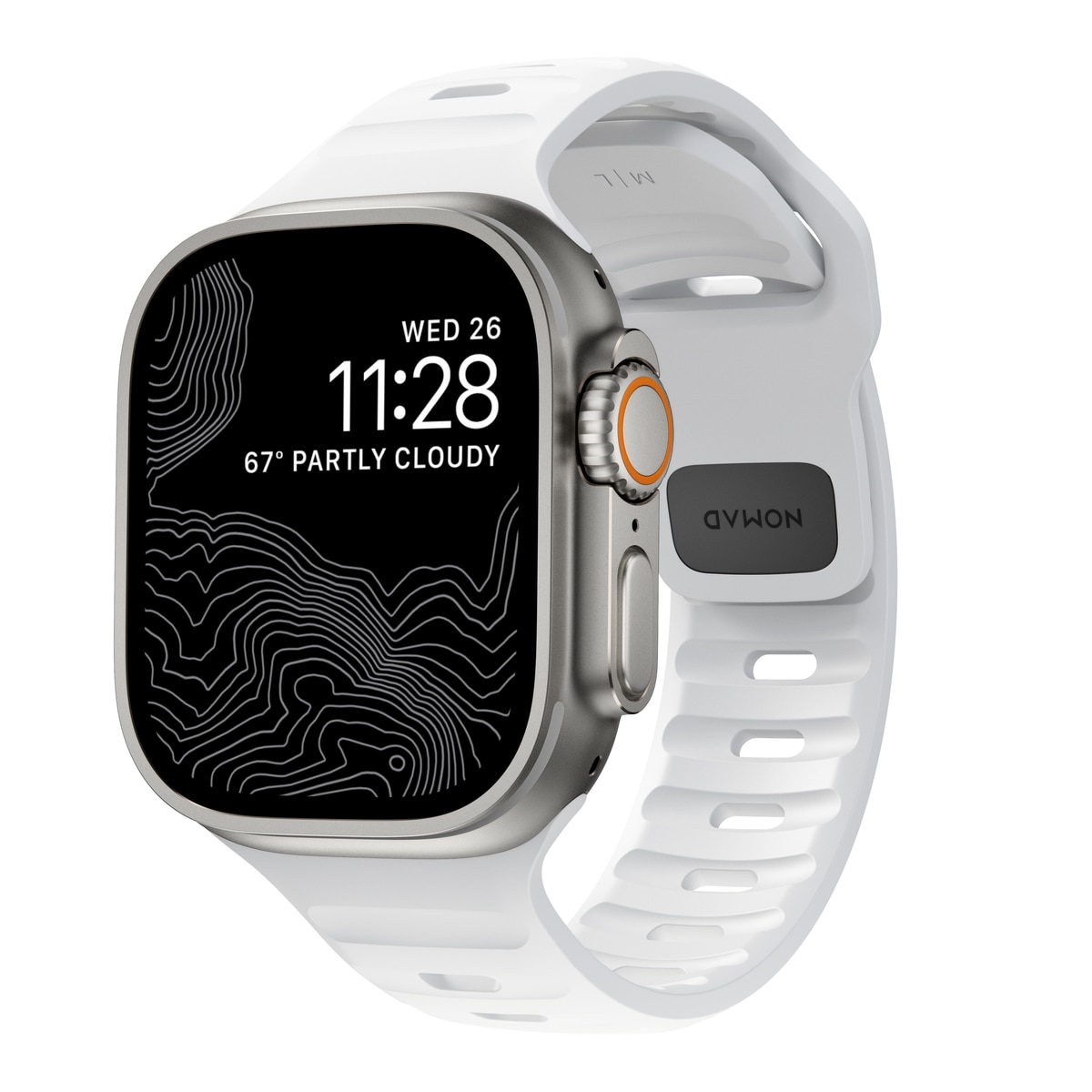 Apple Watch 42mm Sport Band White