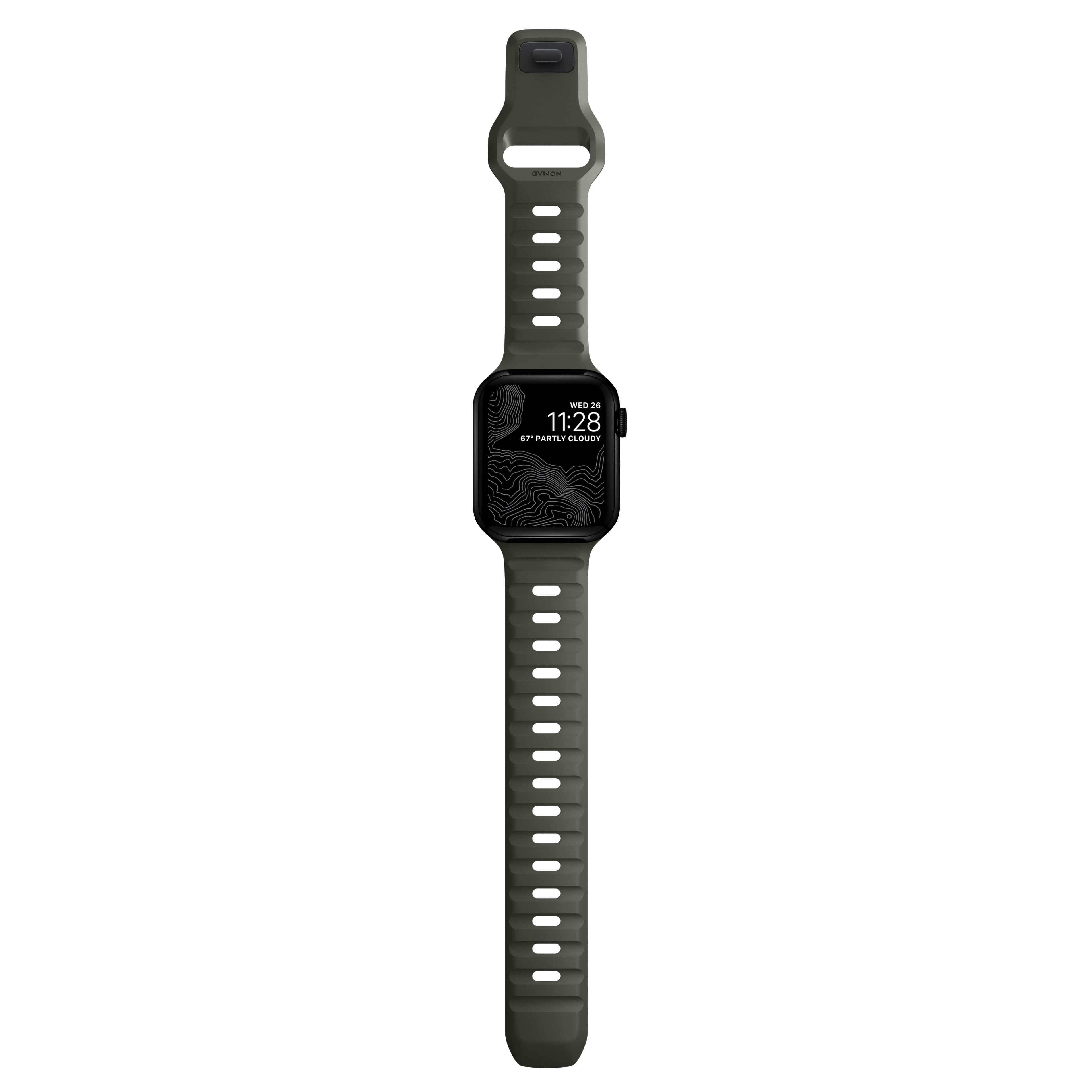 Apple Watch Ultra 2 49mm Sport Band Ash Green