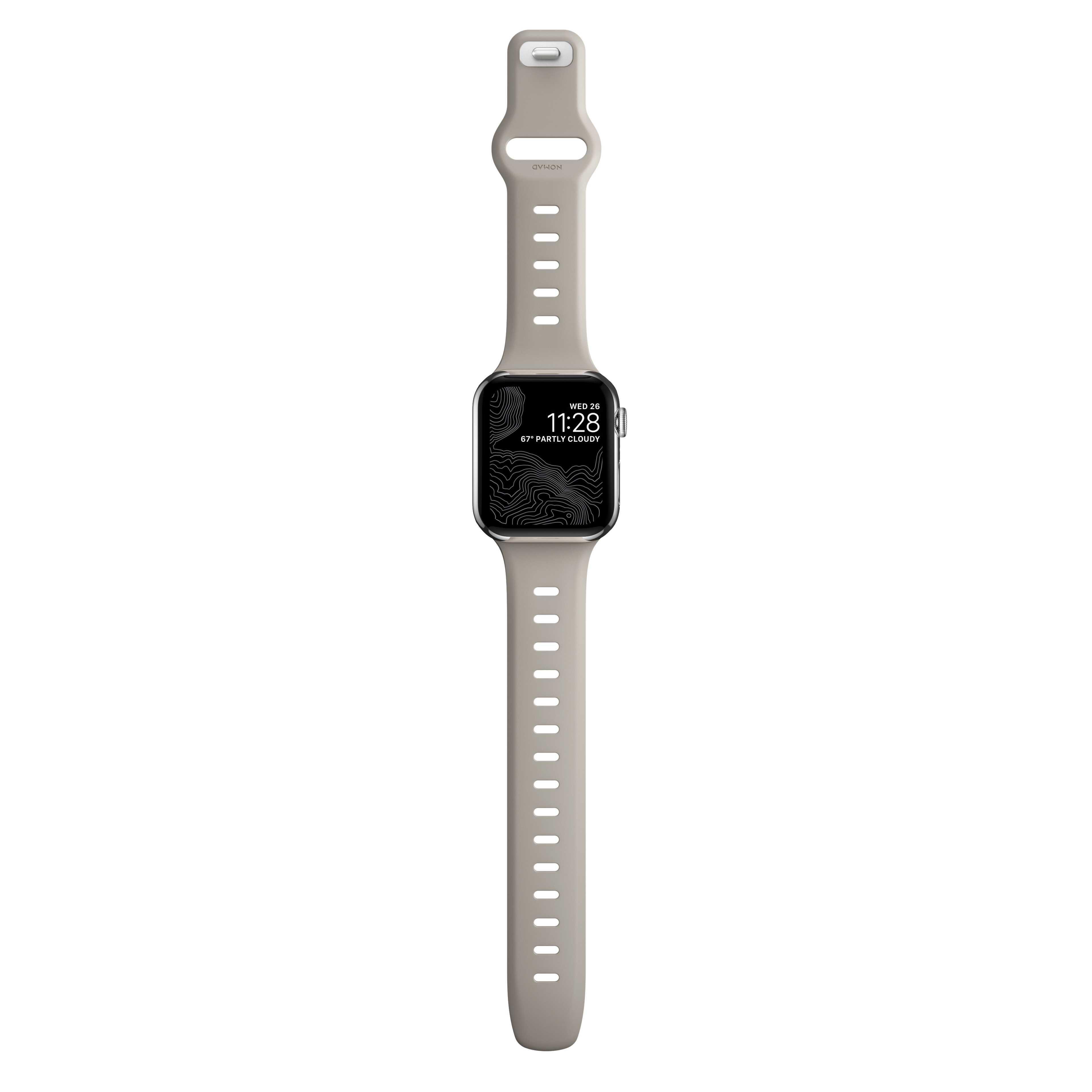 Apple Watch 45mm Series 8 Sport Band Slim Bone