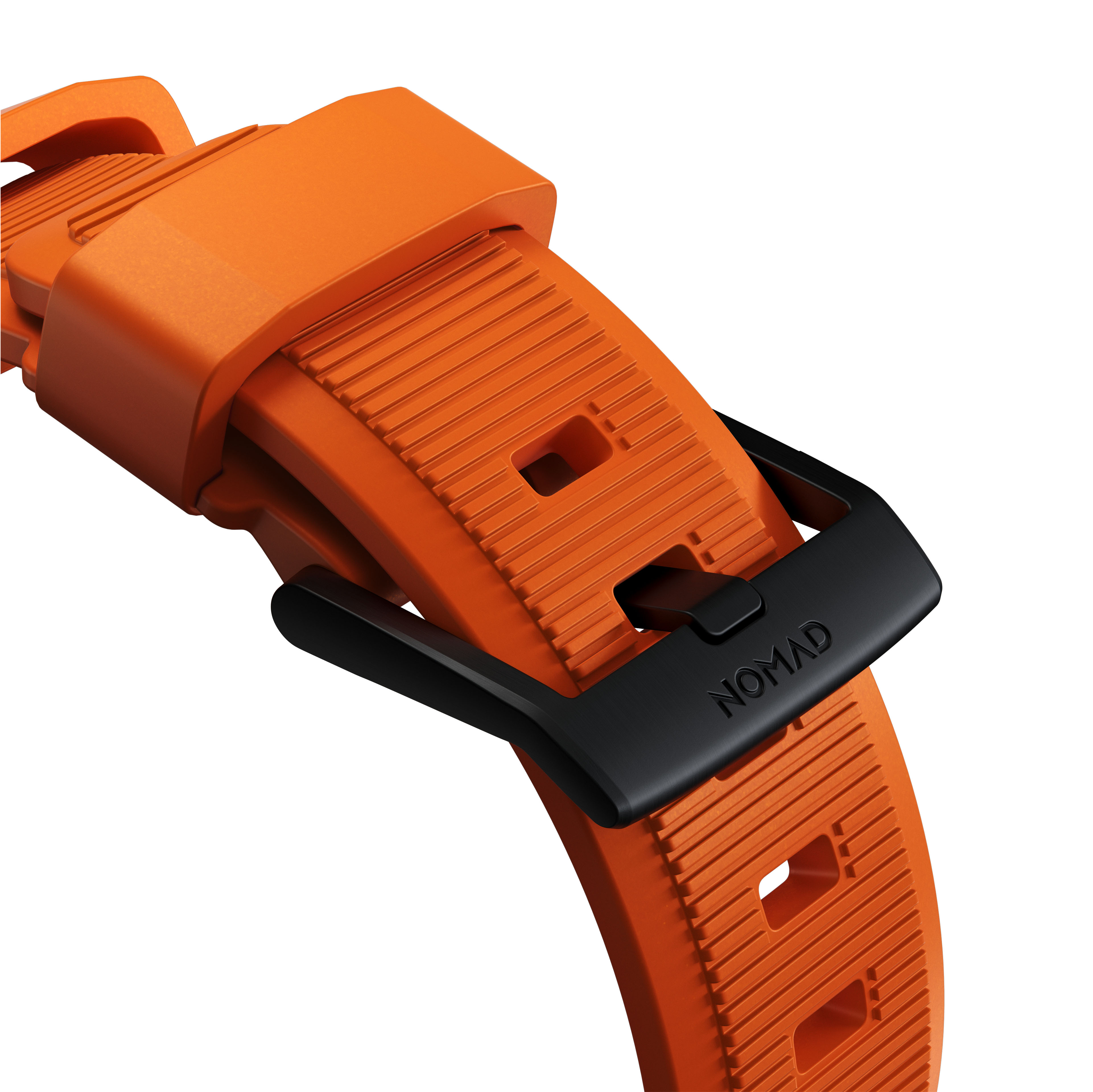 Apple Watch Ultra 49mm Rugged Band Ultra Orange (Black Hardware)