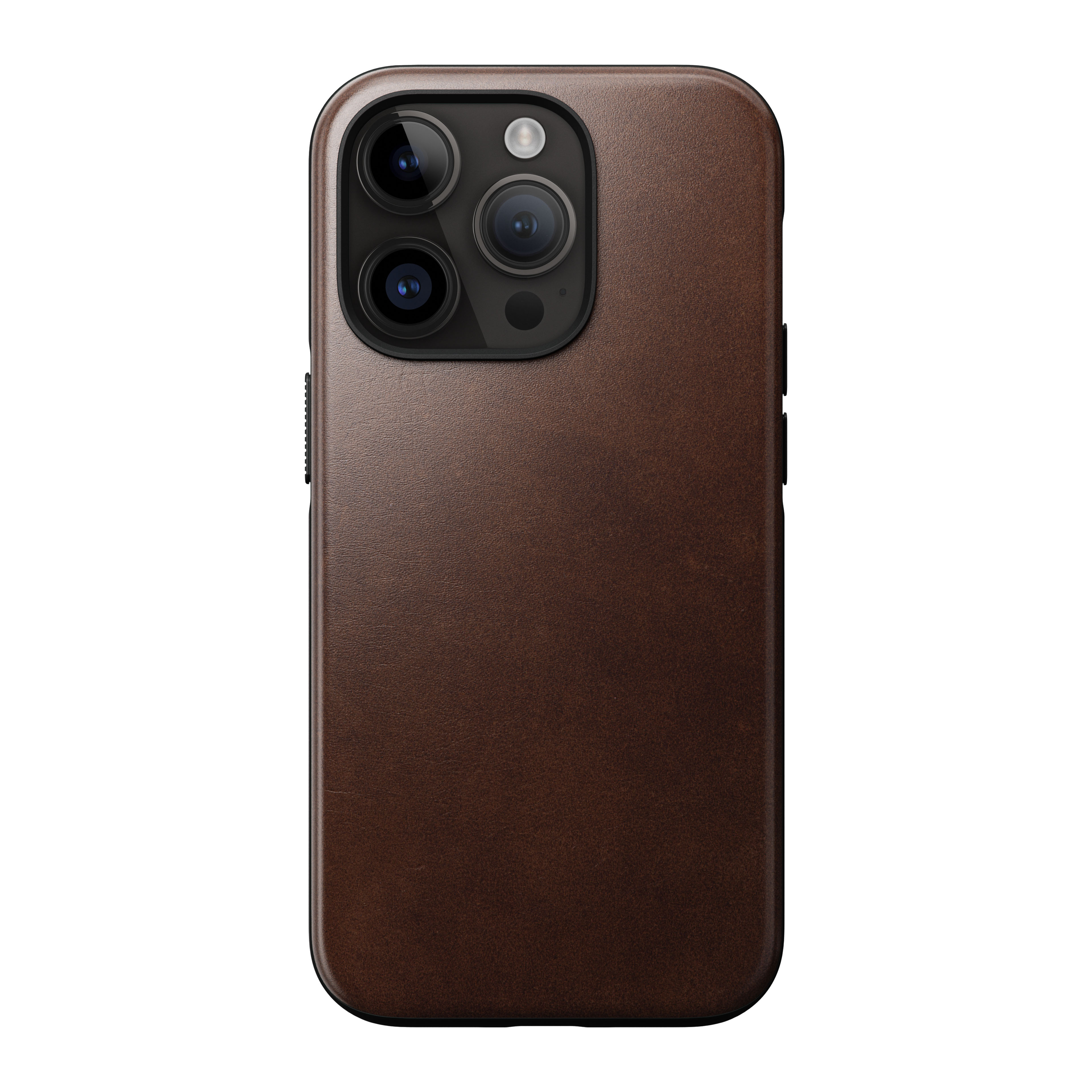 iPhone 14 Pro Modern Leather Case Brown