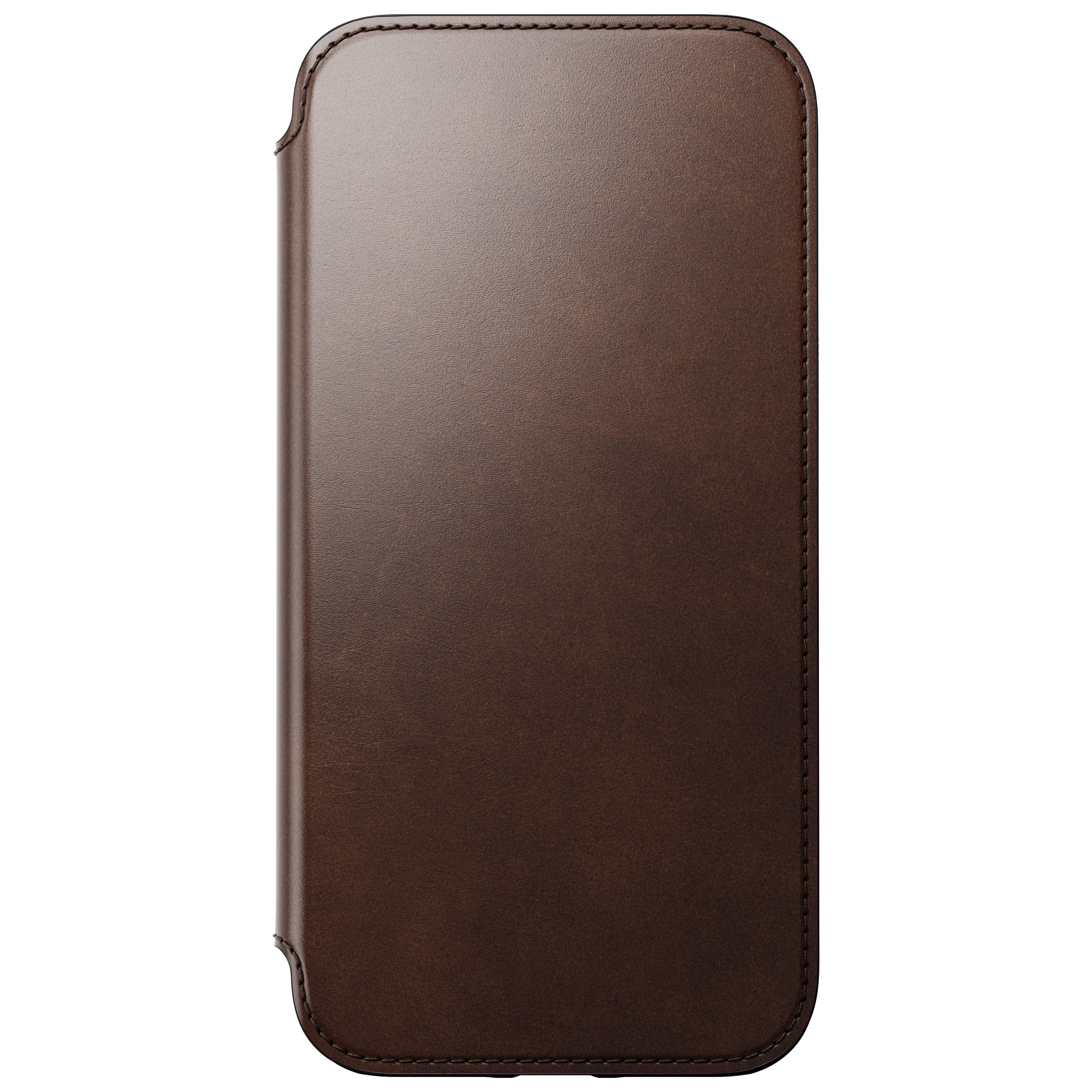 iPhone 14 Pro Max Modern Horween Leather Folio MagSafe Rustic Brown