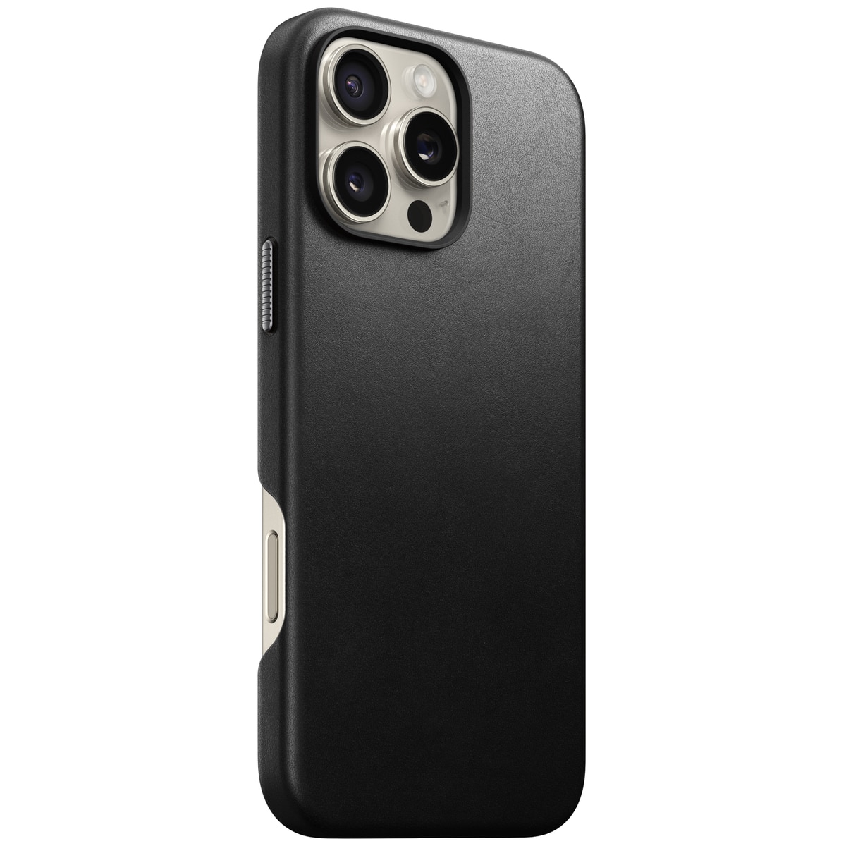 iPhone 16 Pro Max Traditional Leather Case MagSafe Black