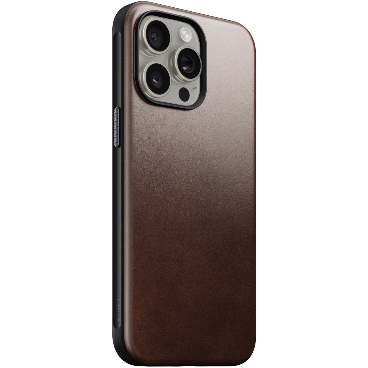 iPhone 15 Pro Max Modern Case Horween Leather MagSafe Rustic Brown