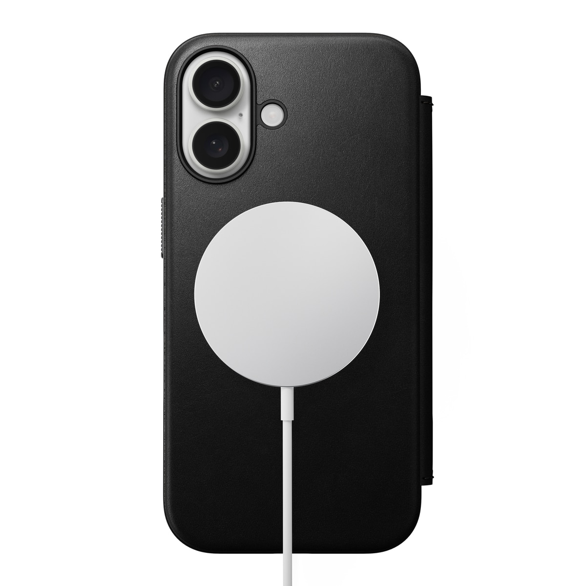 iPhone 16 Modern Leather Folio MagSafe Black