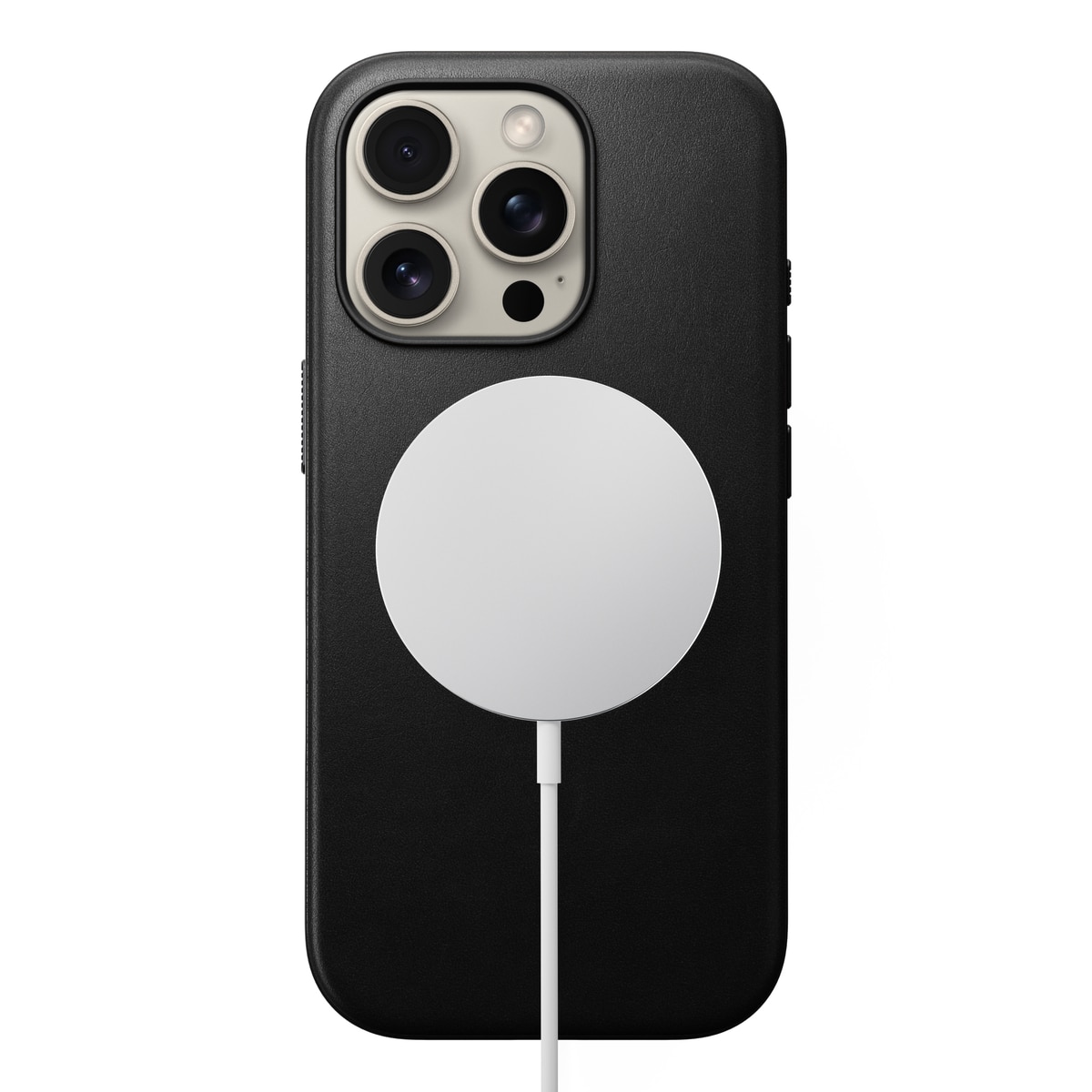 iPhone 16 Pro Modern Leather Case MagSafe Black