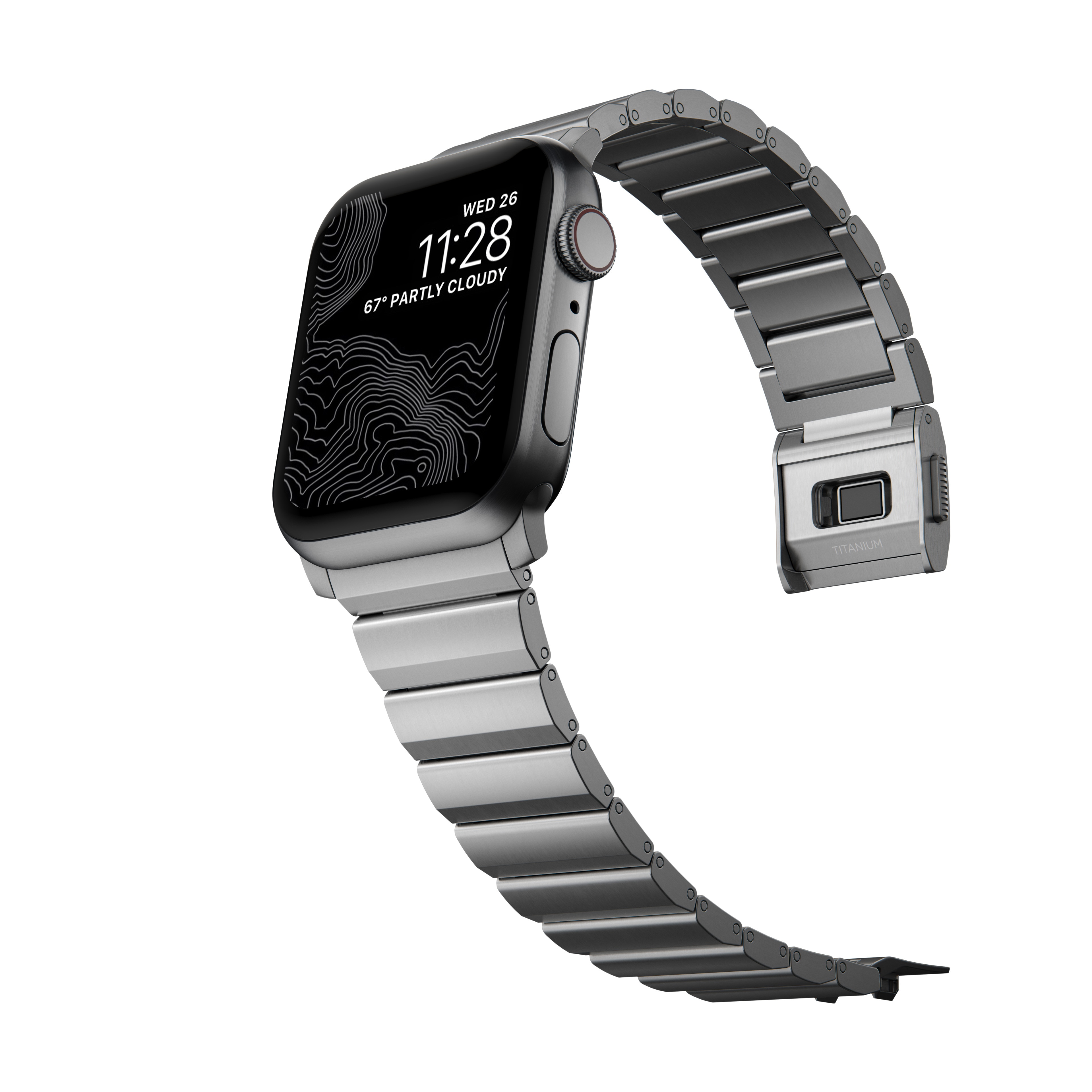 Titanium Band Apple Watch 38mm Silver