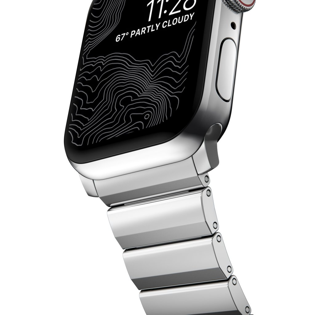 Steel Band Apple Watch 40mm Silver