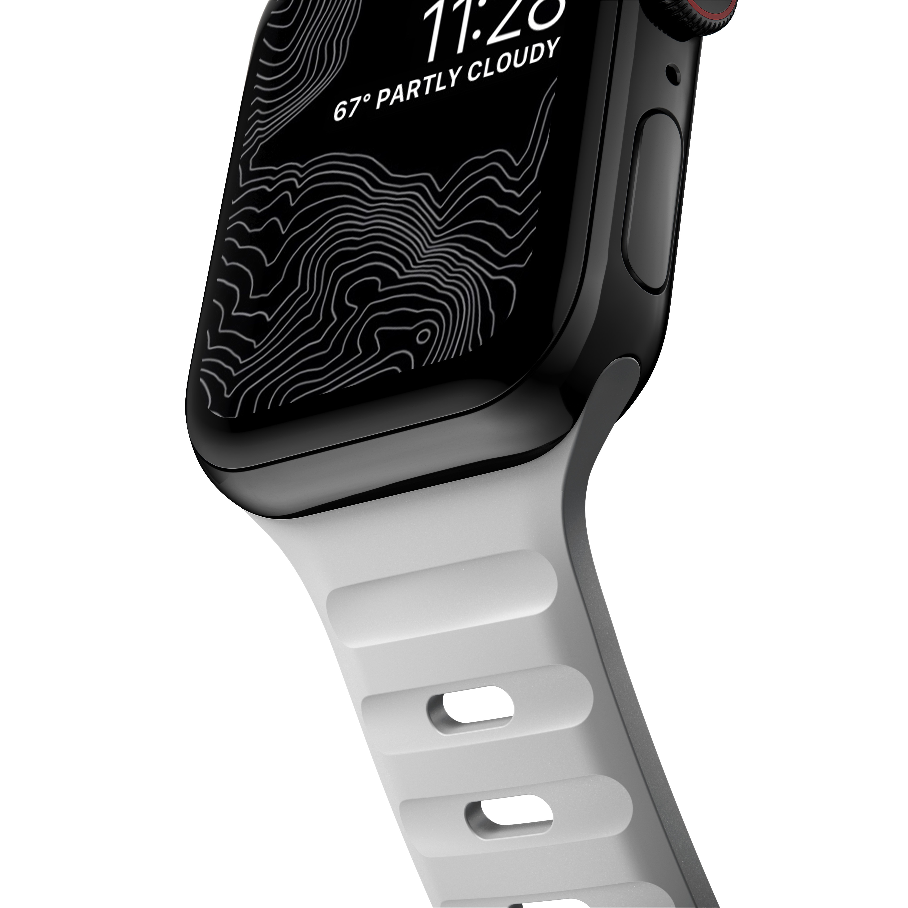 Apple Watch 41mm Series 7 Sport Band Lunar Gray