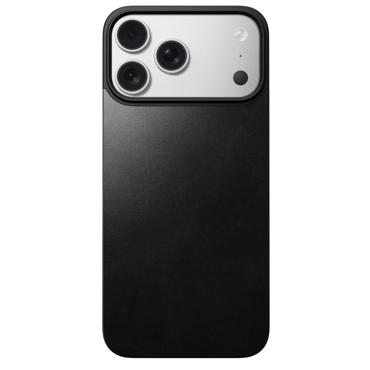 iPhone 17 Pro Max Magnetic Leather Back Black