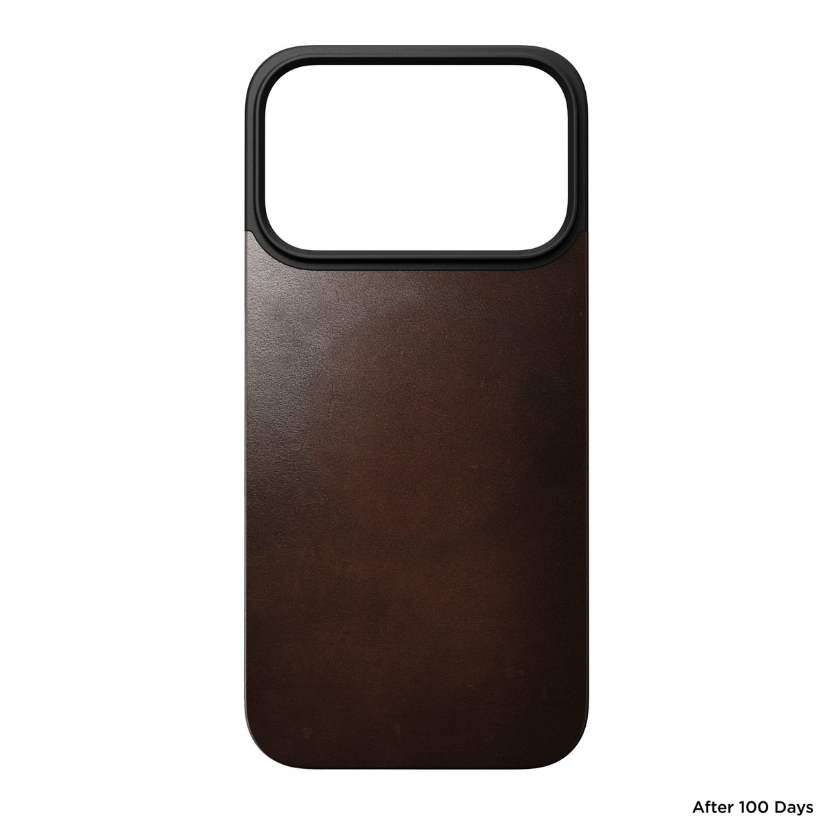iPhone 17 Pro Max Magnetic Leather Back Rustic Brown