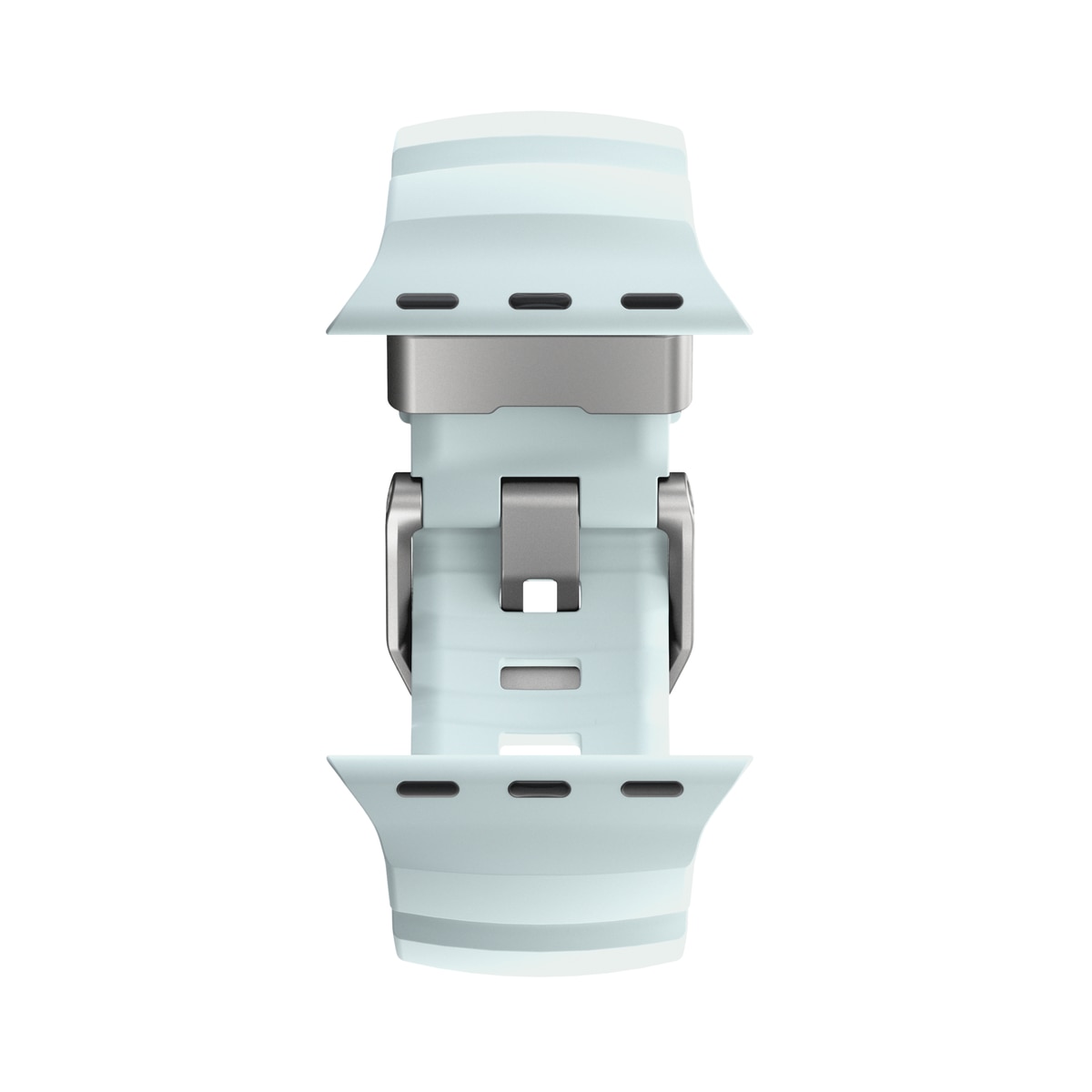 Apple Watch Series 10 46mm Rocky Point Band Icy Blue Glow (Natural Hardware) - Limited edition