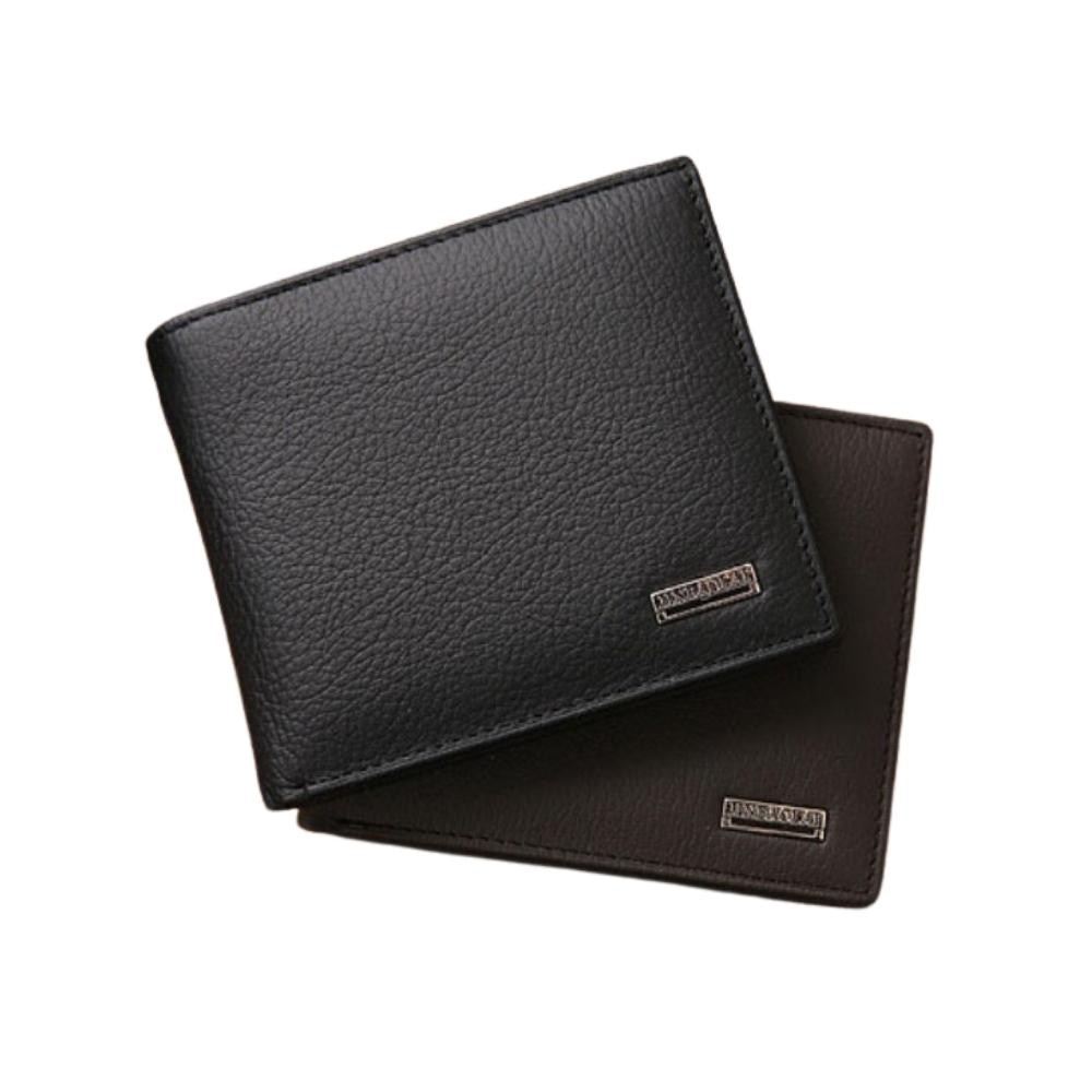 Leather Wallet Braun