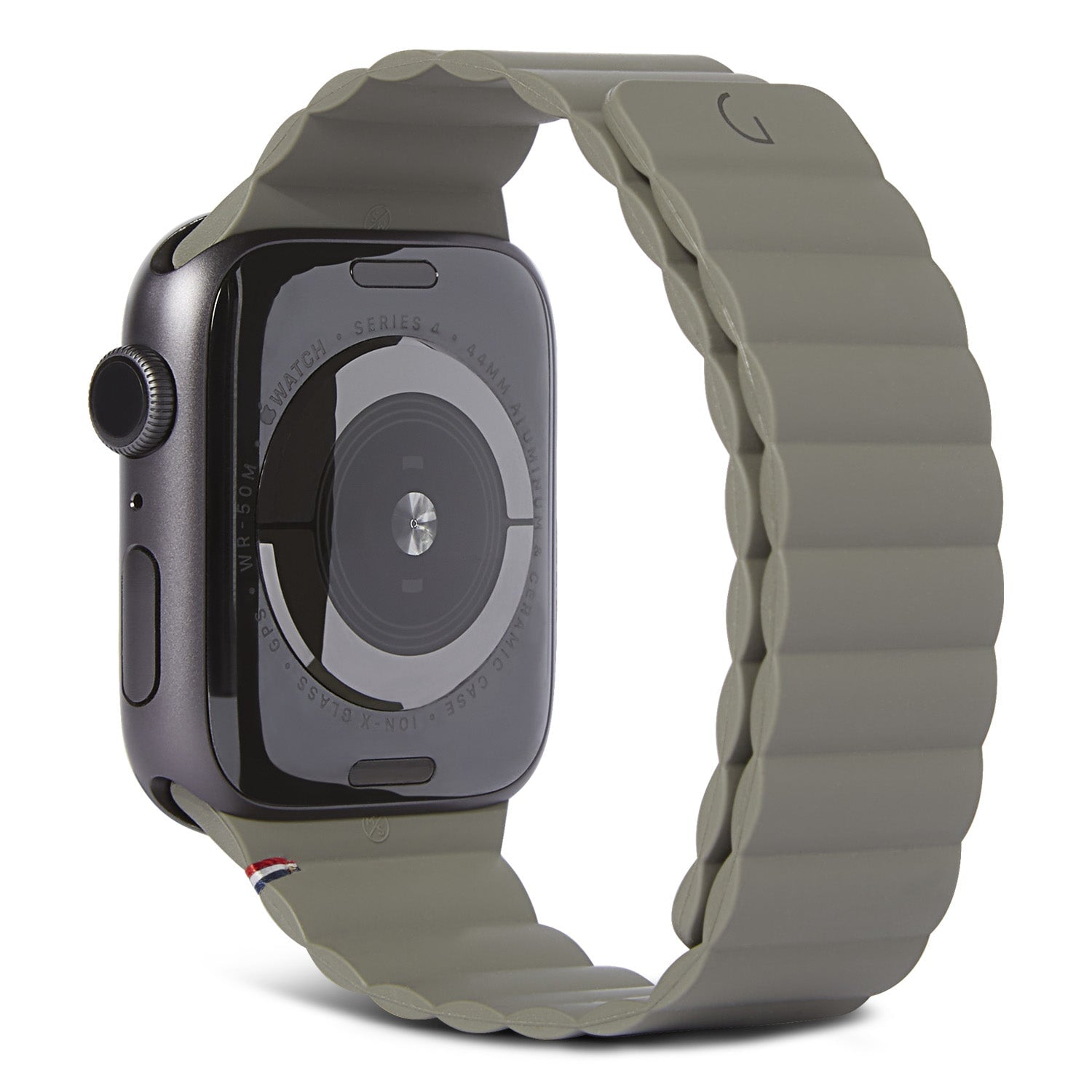 Silicone Magnetic Traction Strap Lite Apple Watch 45mm Series 8 Olive