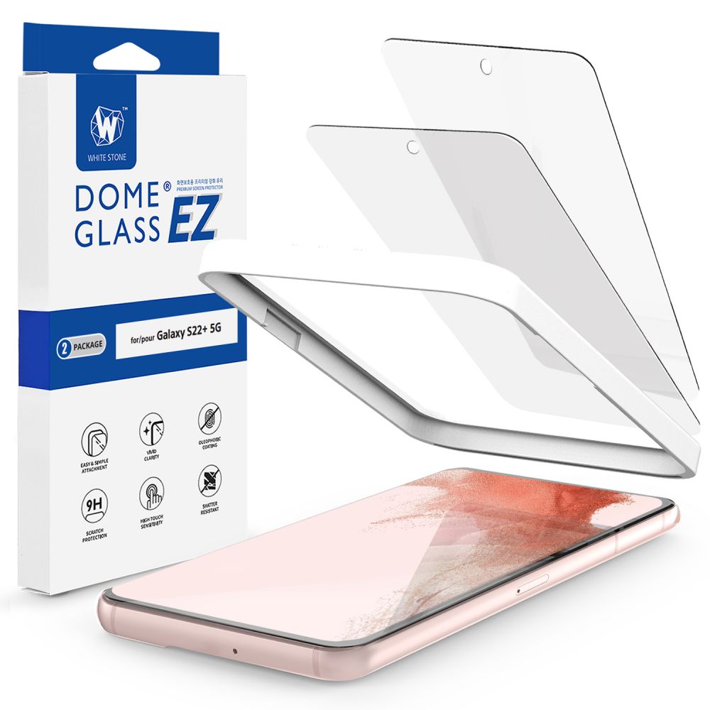 EZ Glass Screen Protector Samsung Galaxy S22 Plus (2-pack)