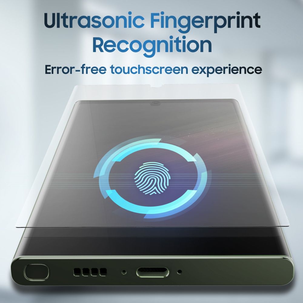 Dome Glass Screen Protector (2 Stück) Samsung Galaxy S23 Ultra