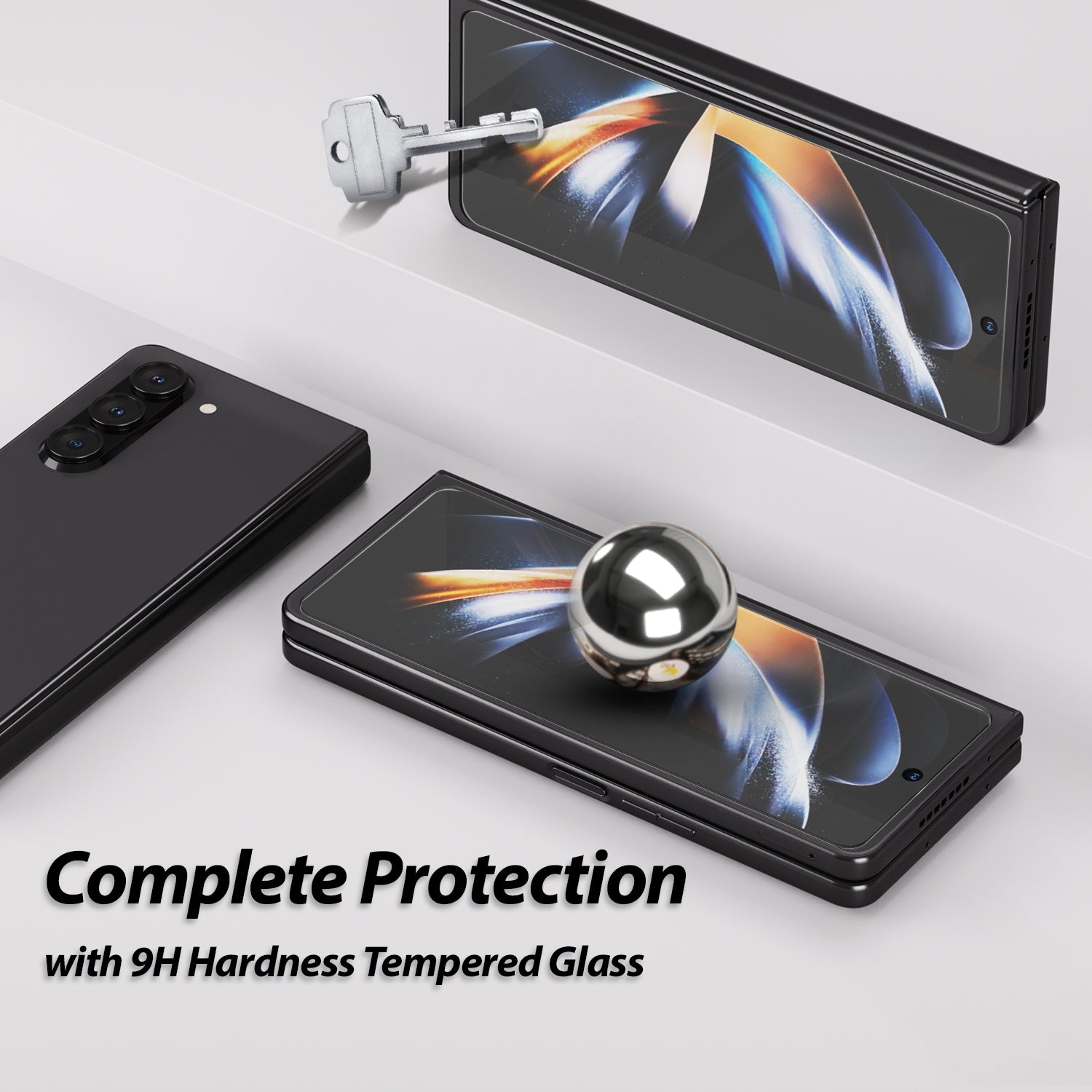EA Glass Screen Protector Samsung Galaxy Z Fold 5 (2 Stück)