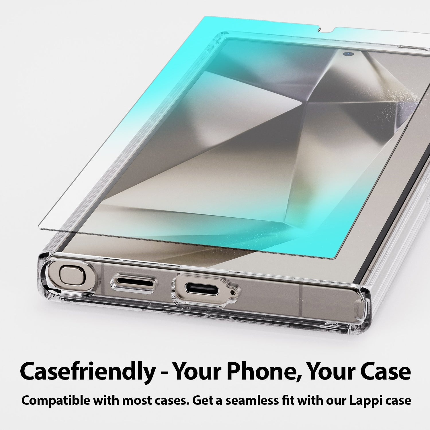 Whitestone Dome Glass Screen Protector (2 Stück) Samsung Galaxy S24 Ultra