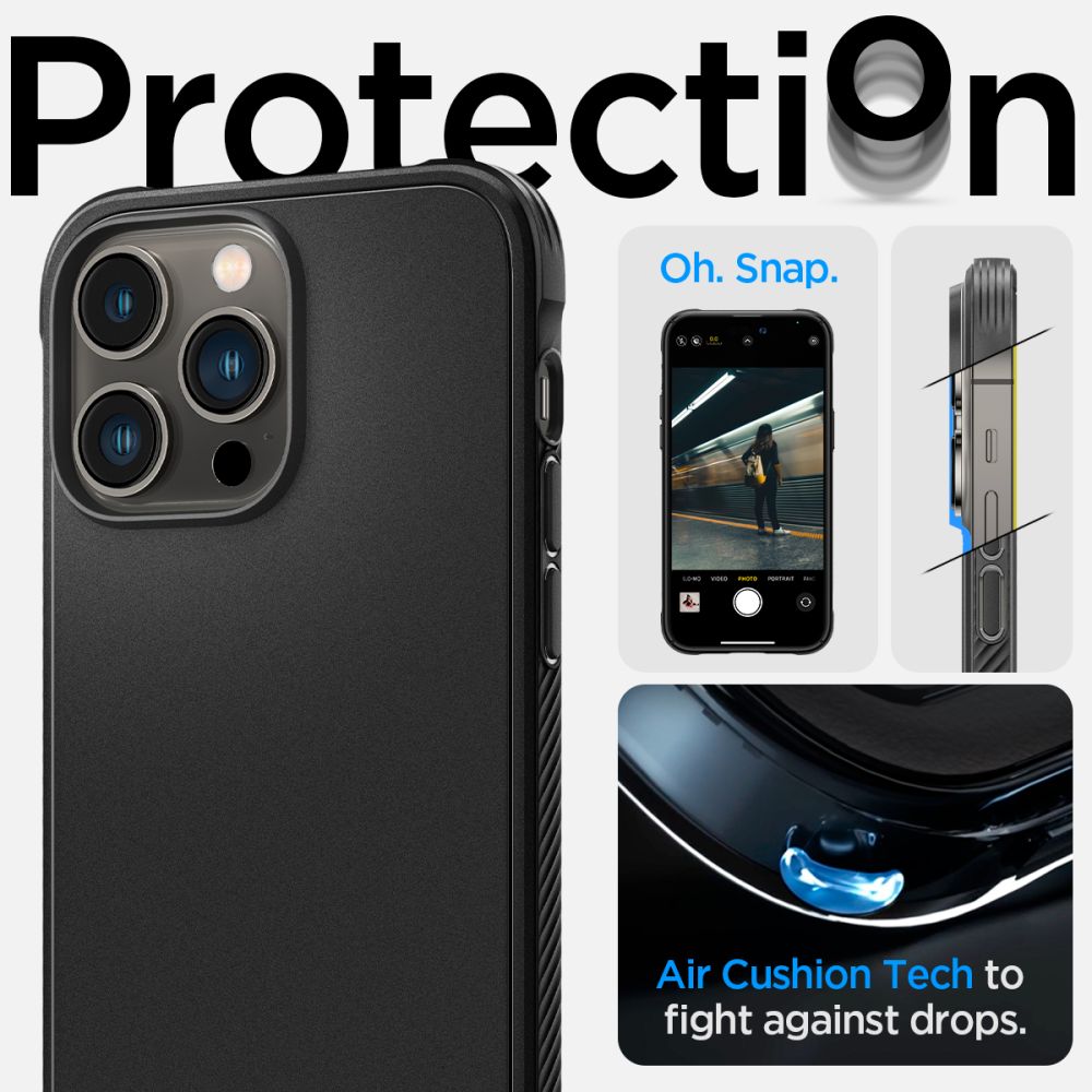 Case Rugged Armor Mag iPhone 14 Pro Black