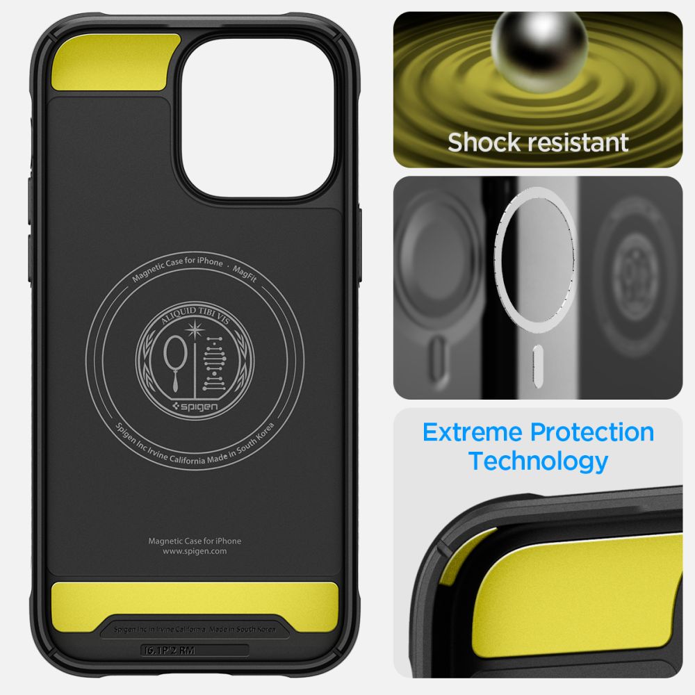 Case Rugged Armor Mag iPhone 14 Pro Max Black