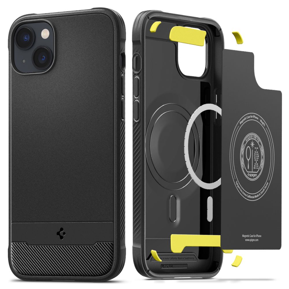 Case Rugged Armor Mag iPhone 14 Black