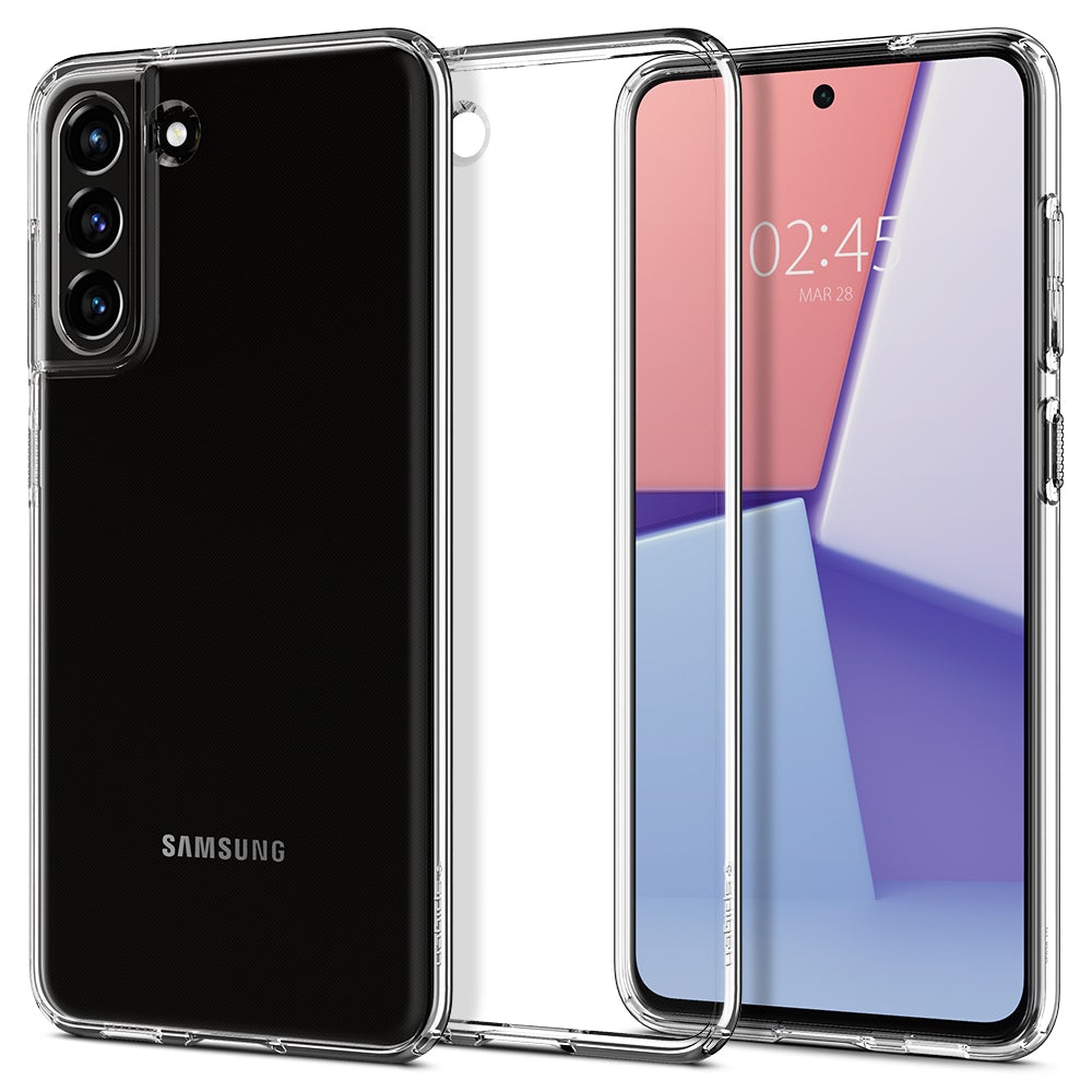 Case Liquid Crystal Samsung Galaxy S21 FE Clear