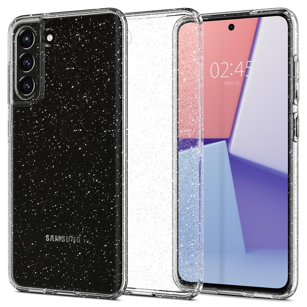 Case Liquid Crystal Samsung Galaxy S21 FE Glitter Crystal
