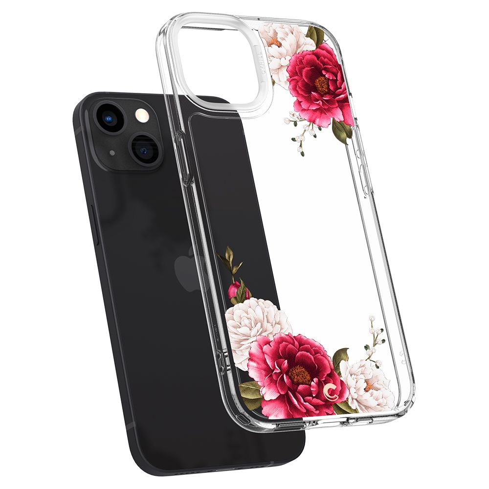 Case Cecile iPhone 13 Red Floral