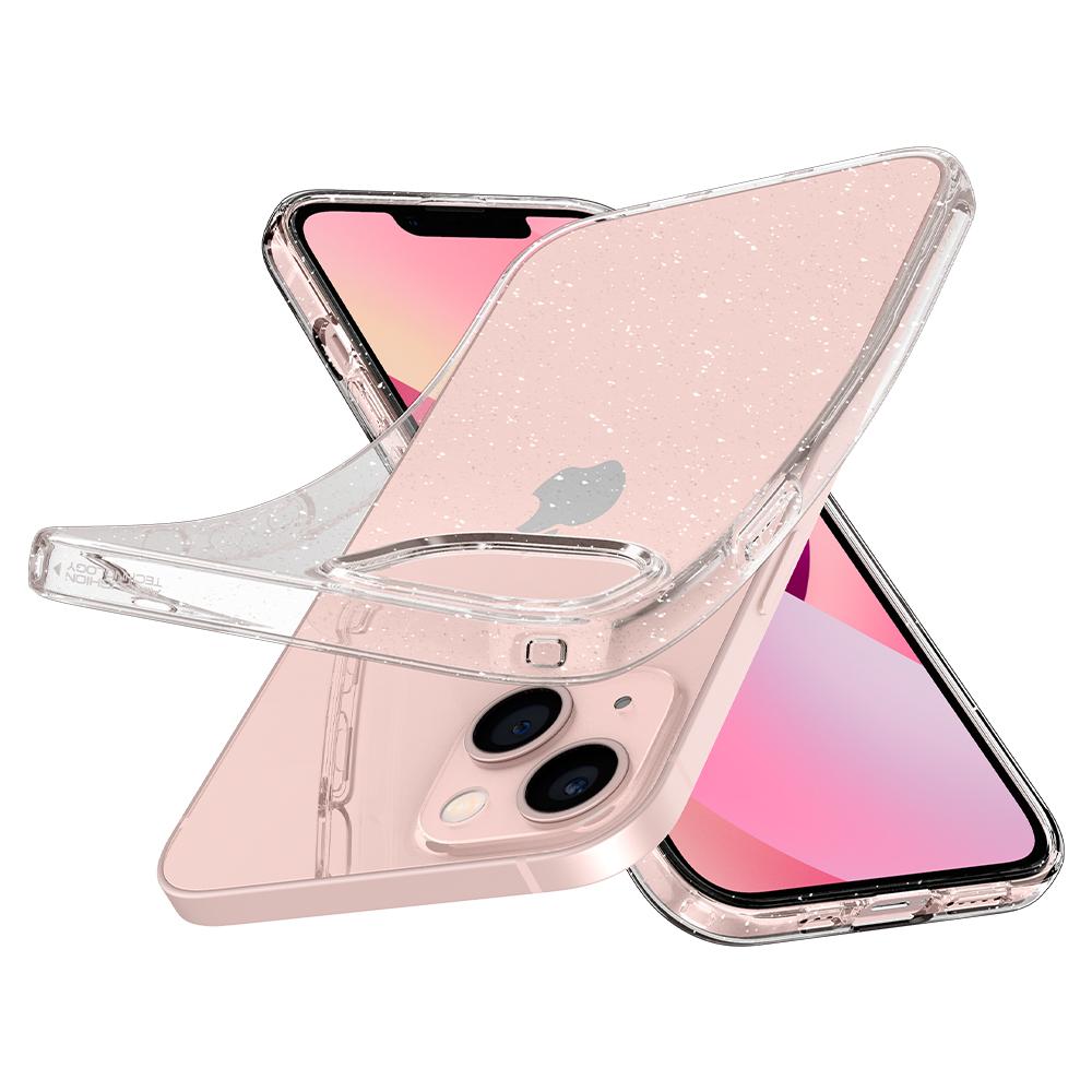 Case Liquid Crystal iPhone 14 Plus Glitter Crystal