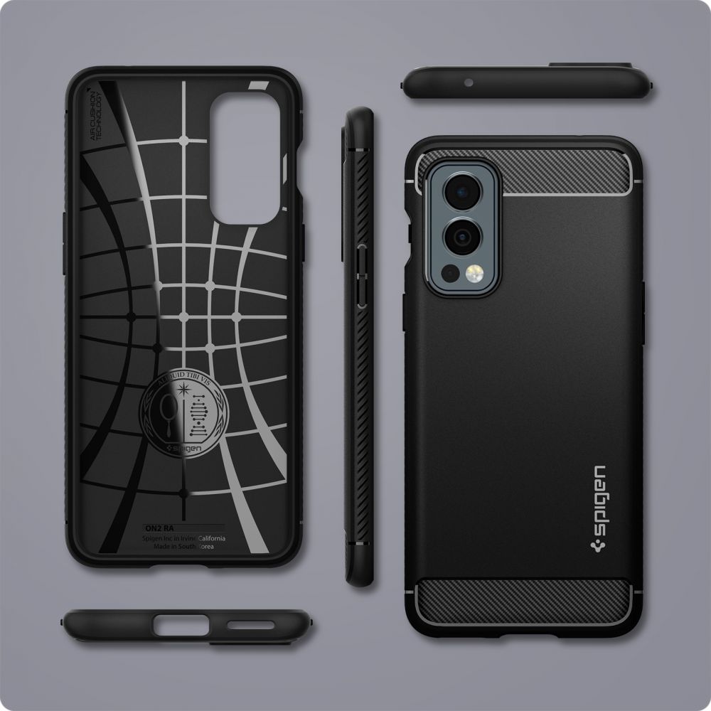 Case Rugged Armor OnePlus Nord 2 5G Black