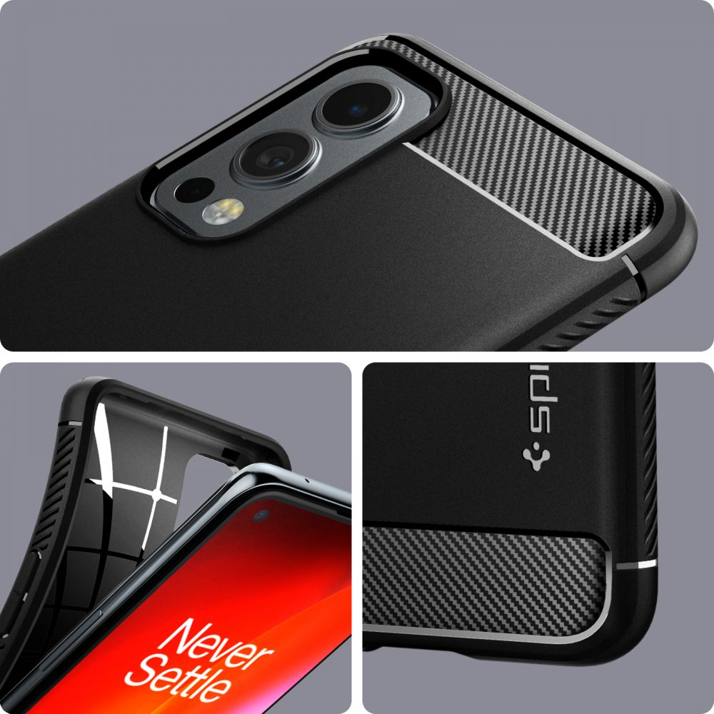 Case Rugged Armor OnePlus Nord 2 5G Black