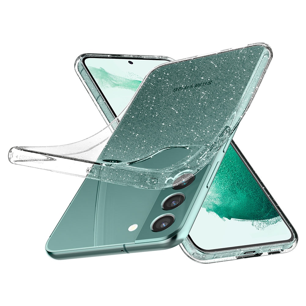Case Liquid Crystal Samsung Galaxy S22 Glitter Crystal