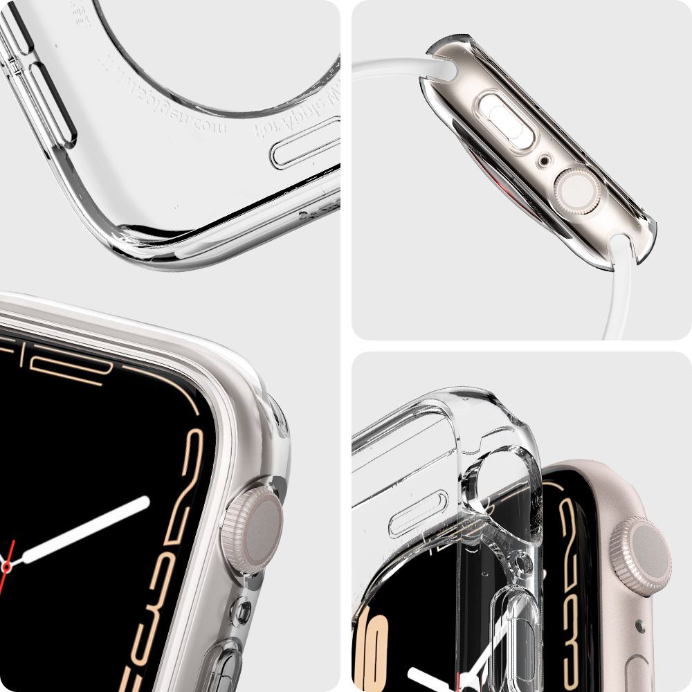 Case Liquid Apple Watch 41mm Series 7 Crystal Clear