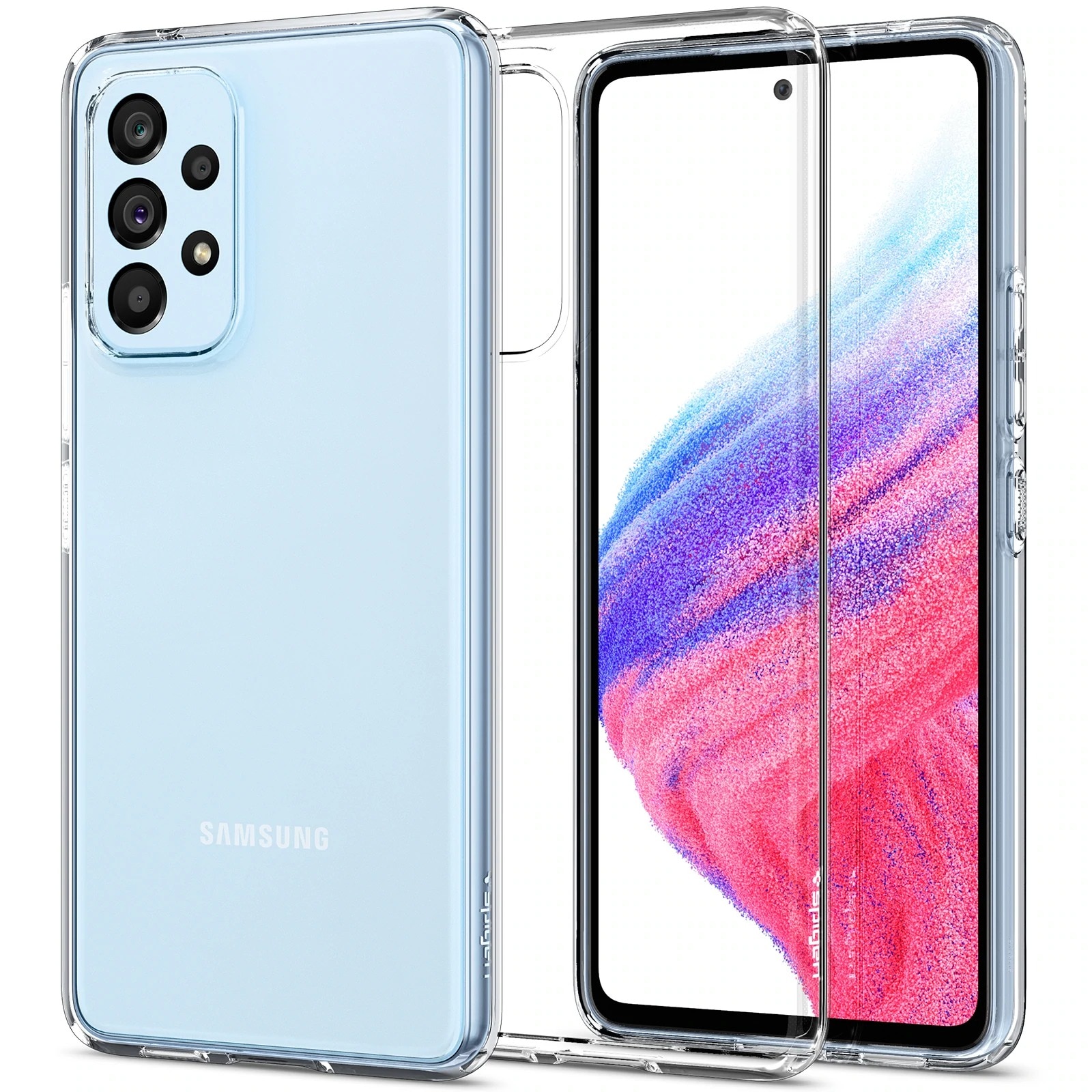 Case Liquid Samsung Galaxy A53 Crystal Clear