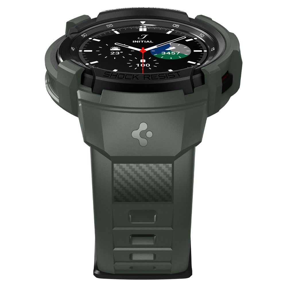 Case Rugged Armor Pro Samsung Galaxy Watch 4 Classic 46mm Grün