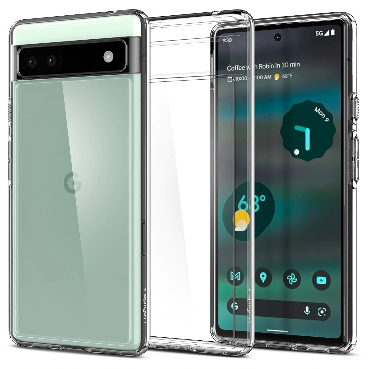 Case Ultra Hybrid Google Pixel 6a Crystal Clear